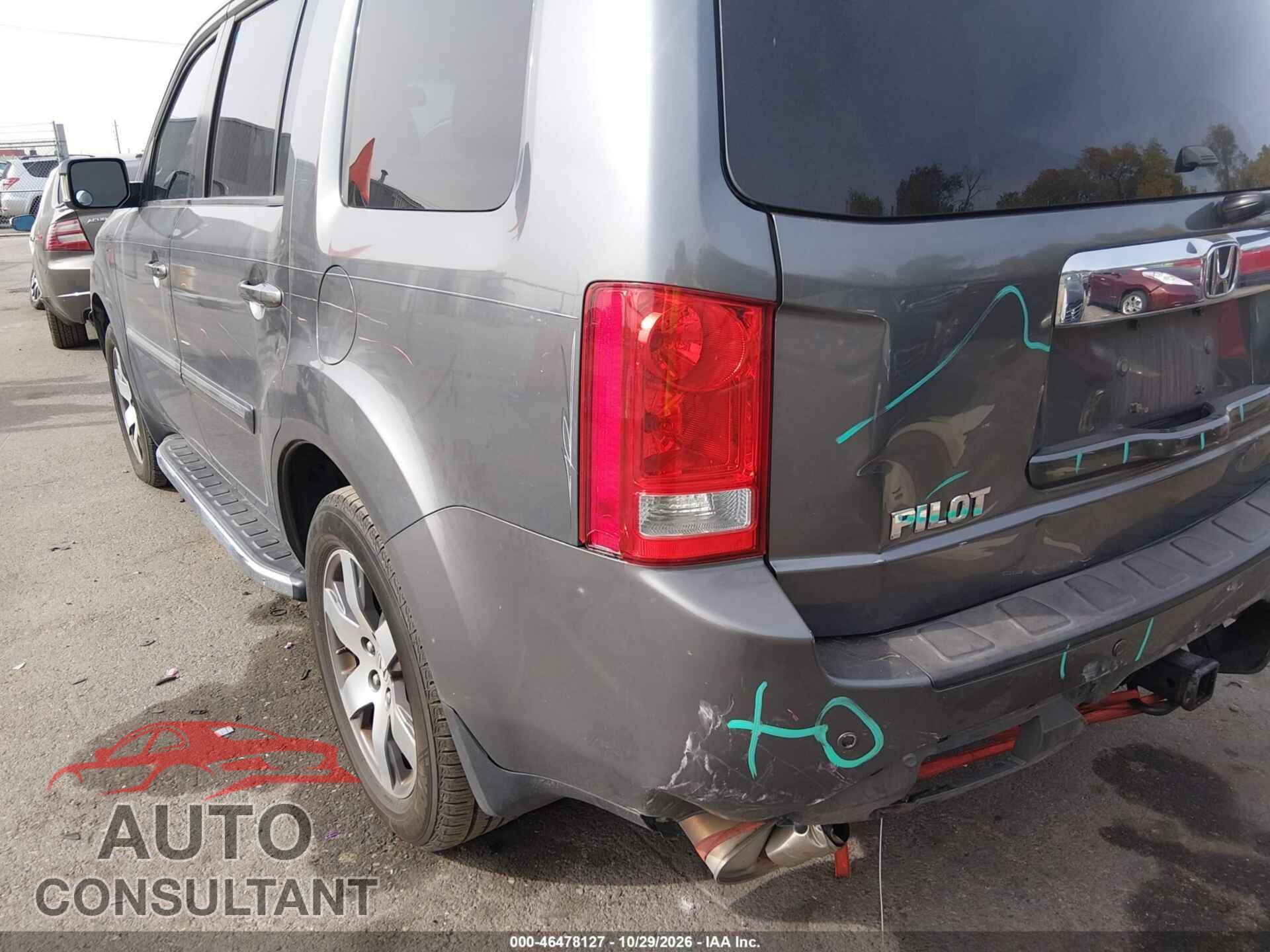 HONDA PILOT 2012 - 5FNYF3H99CB020632
