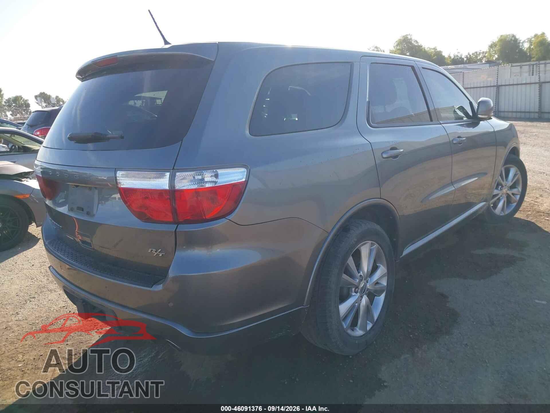 DODGE DURANGO 2012 - 1C4SDJCT2CC336518