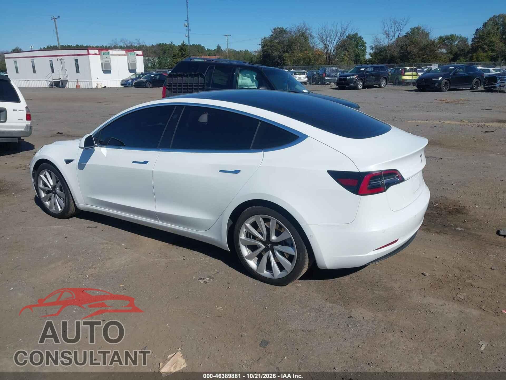 TESLA MODEL 3 2018 - 5YJ3E1EB2JF134123