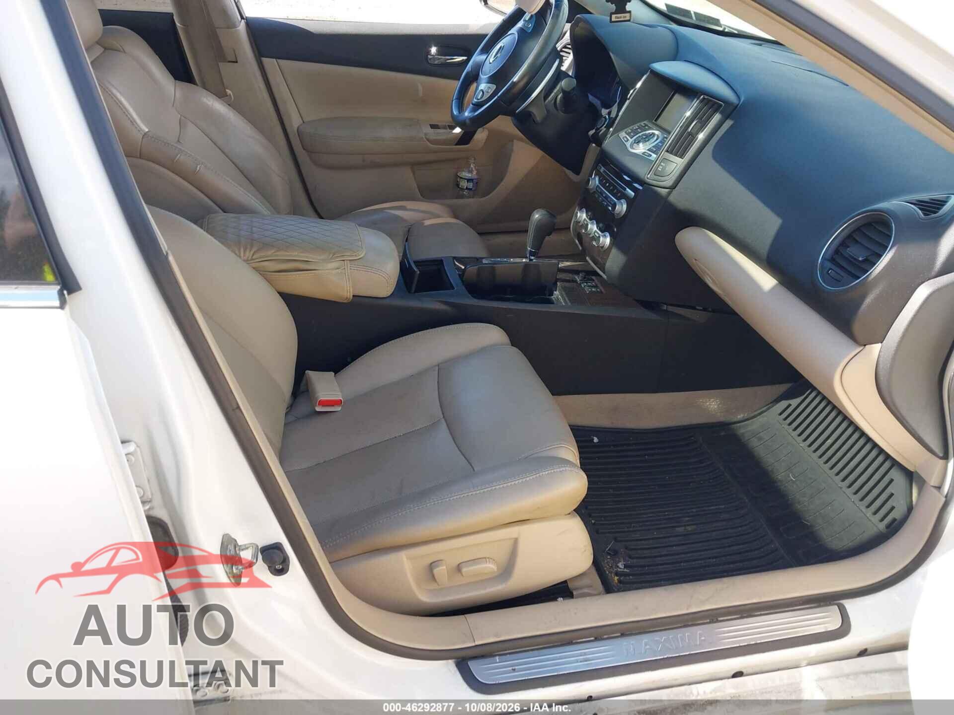 NISSAN MAXIMA 2012 - 1N4AA5AP4CC831908