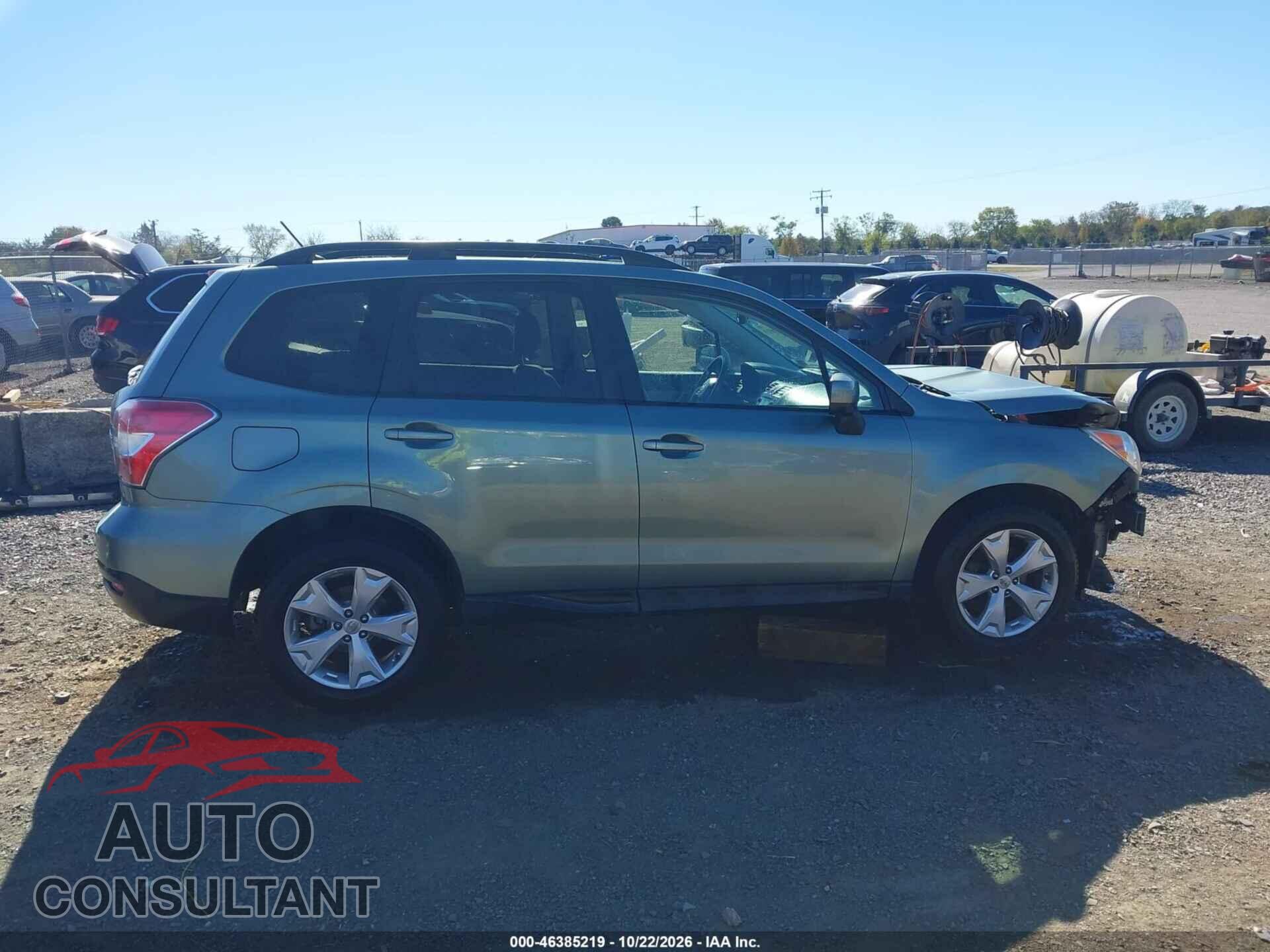 SUBARU FORESTER 2015 - JF2SJADC2FH463401
