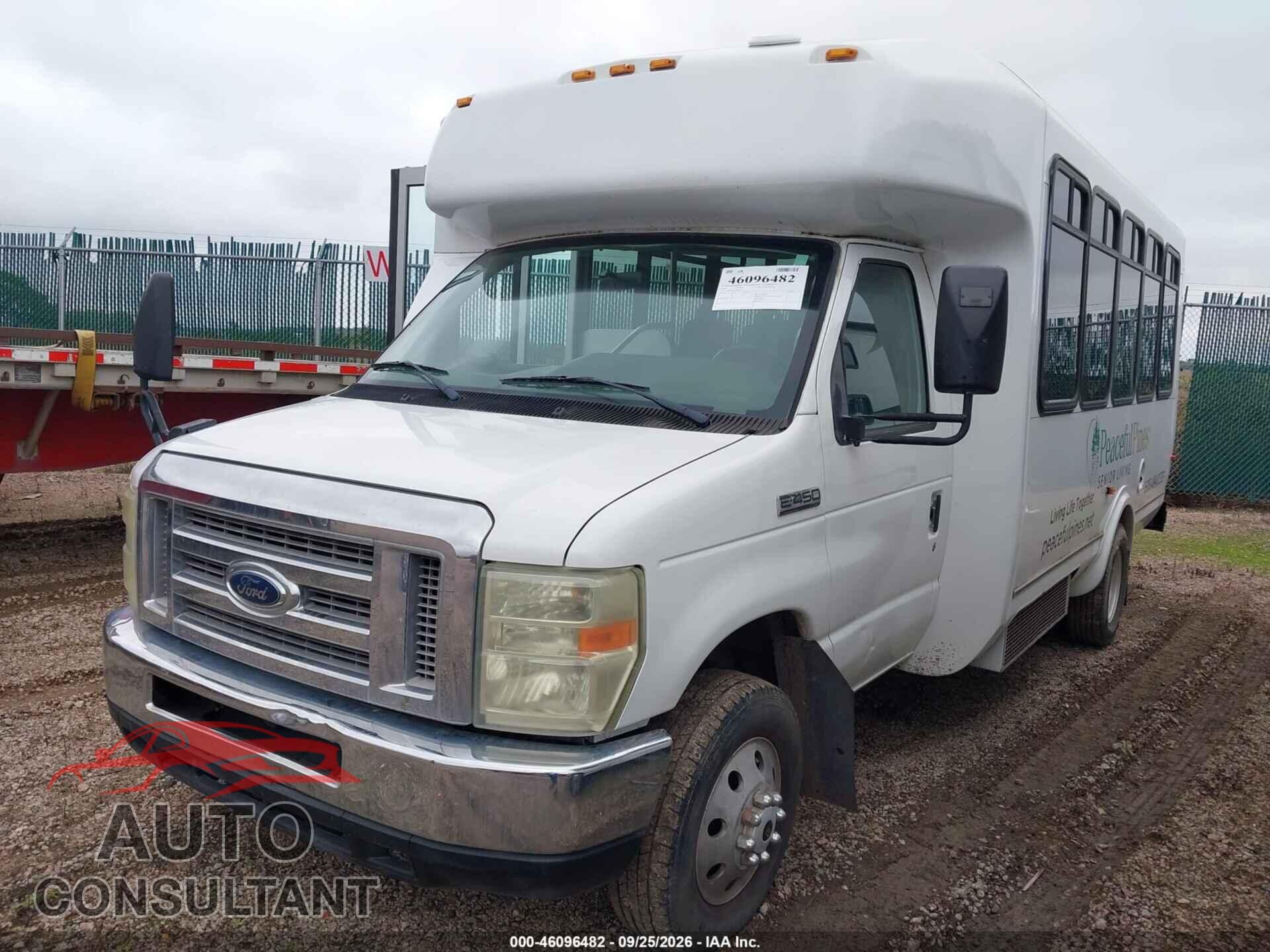 FORD E-450 CUTAWAY 2010 - 1FDFE4FS7ADB00372