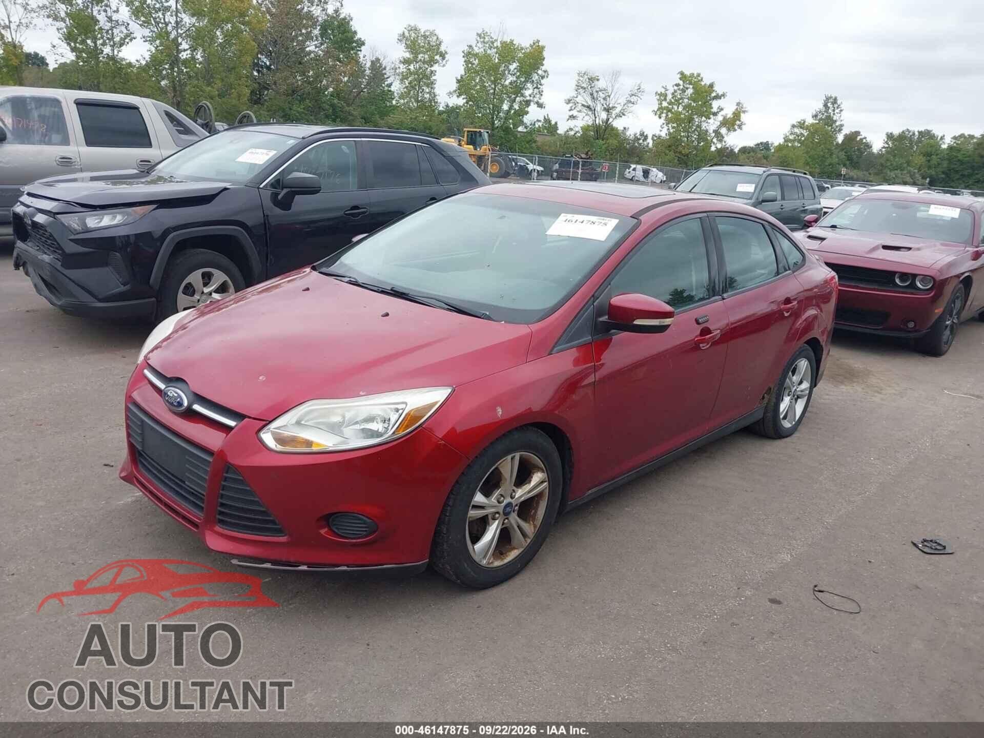 FORD FOCUS 2014 - 1FADP3F25EL128317