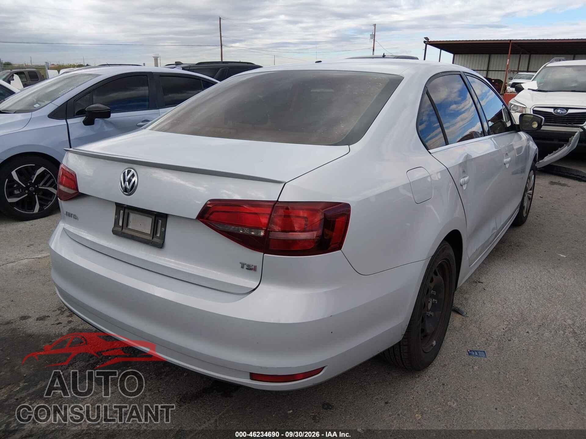 VOLKSWAGEN JETTA 2017 - 3VW2B7AJ9HM374857