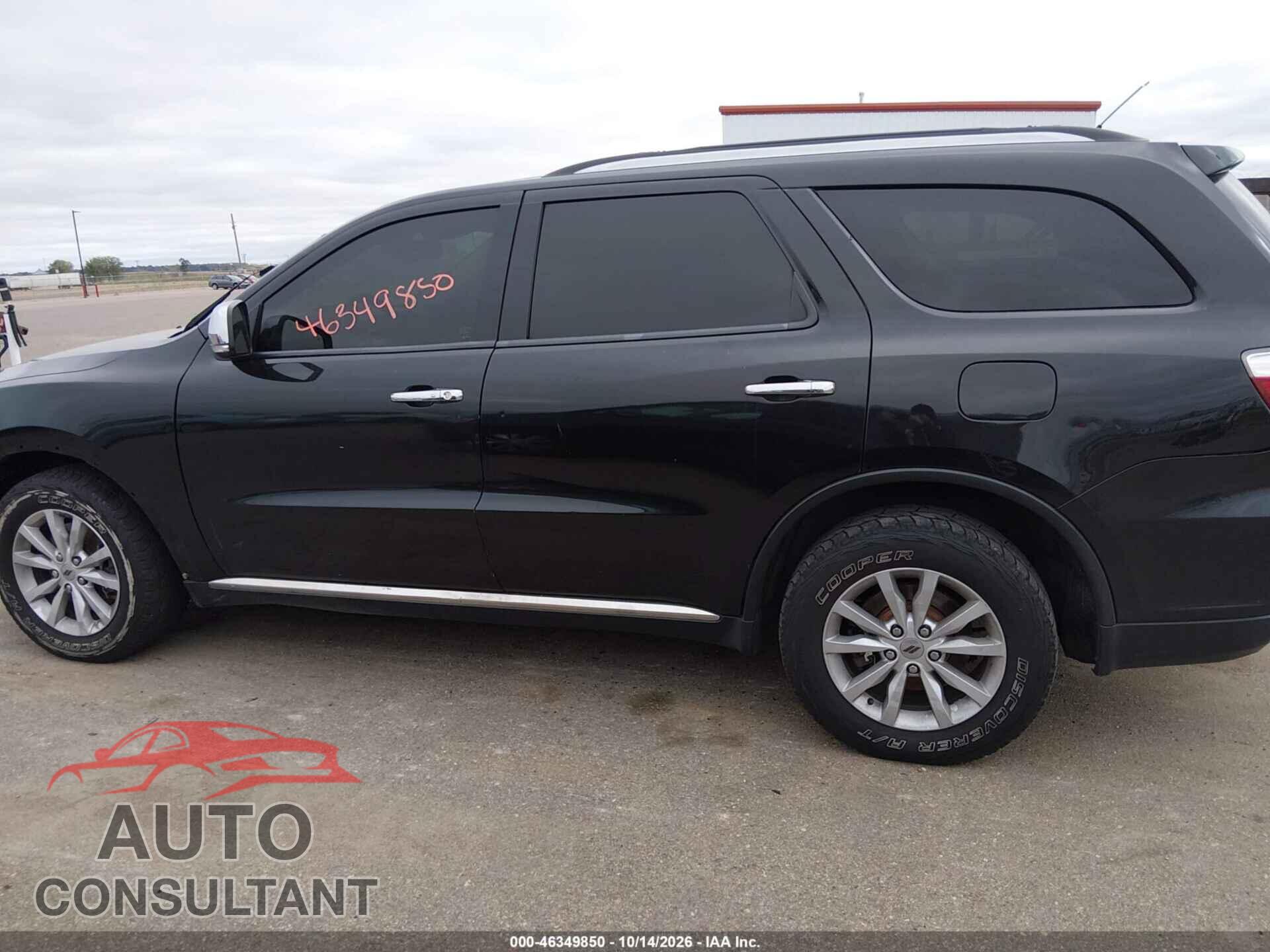 DODGE DURANGO 2013 - 1C4SDJET6DC505194