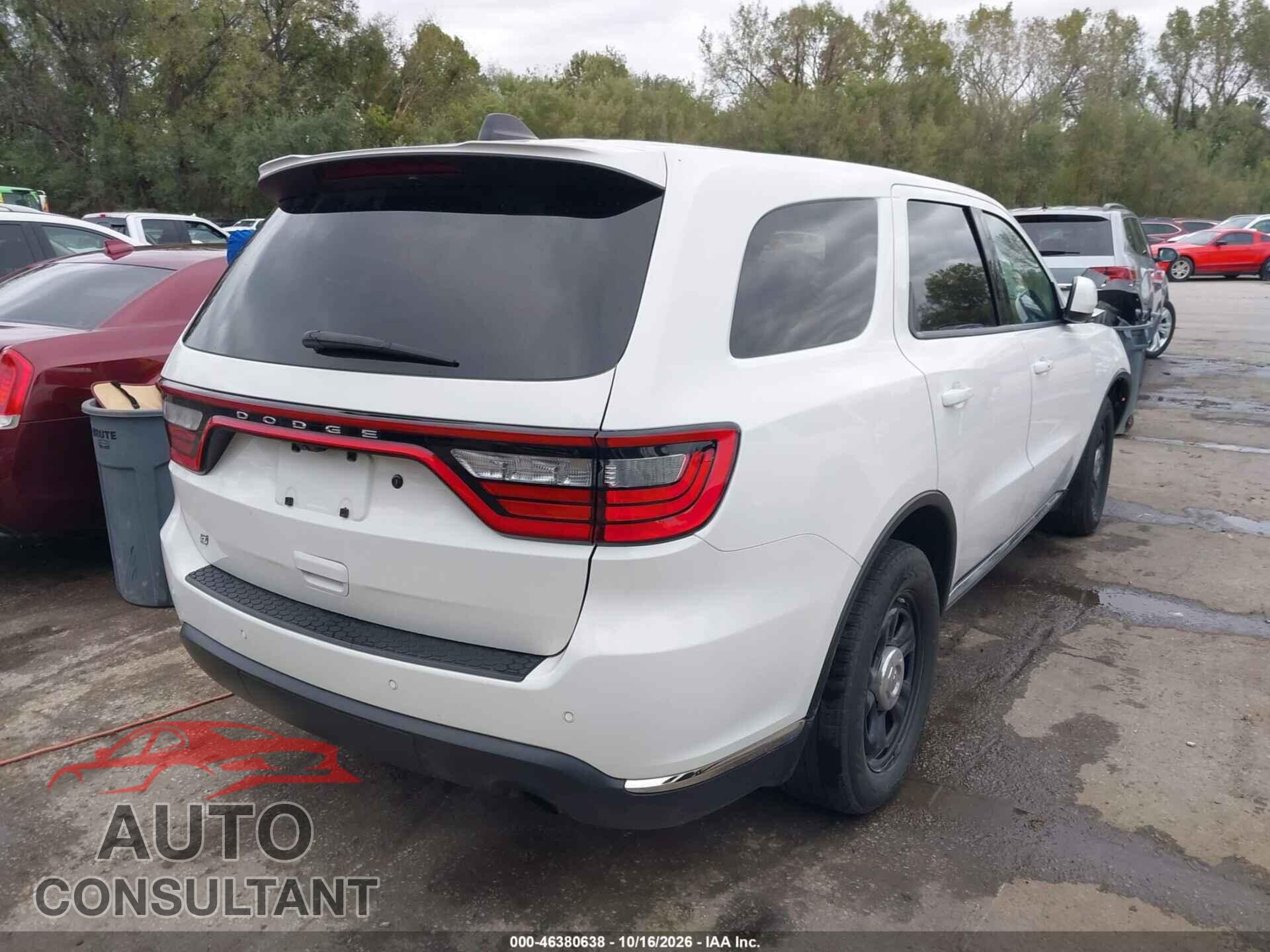 DODGE DURANGO 2021 - 1C4RDJFG0MC662932