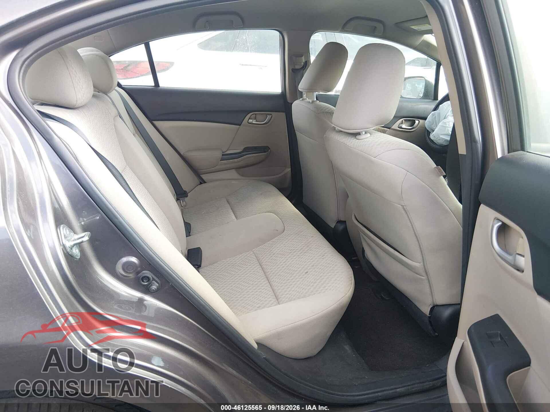 HONDA CIVIC 2015 - 19XFB2F54FE227601