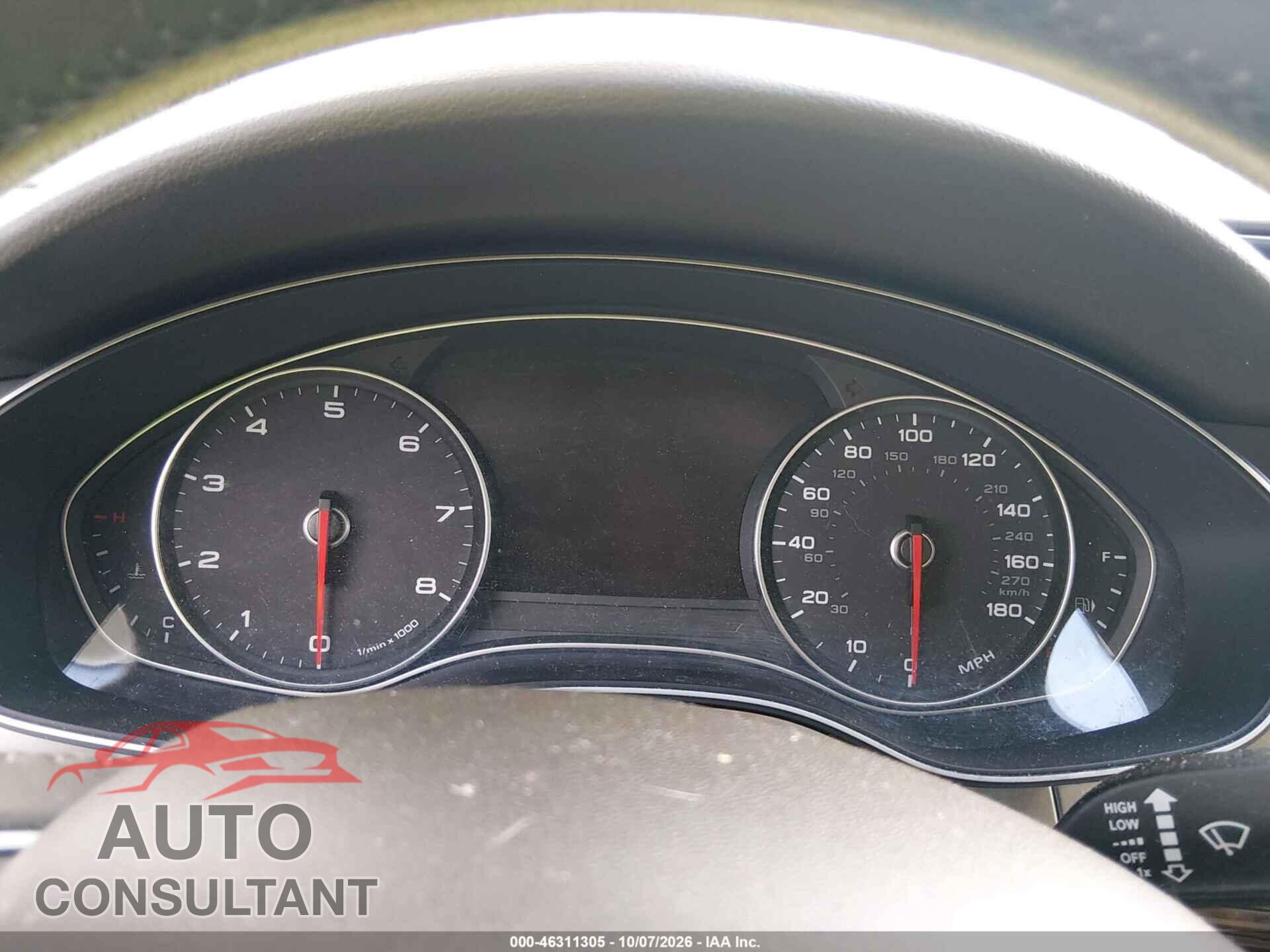 AUDI A6 2013 - WAUGFAFC5DN058454