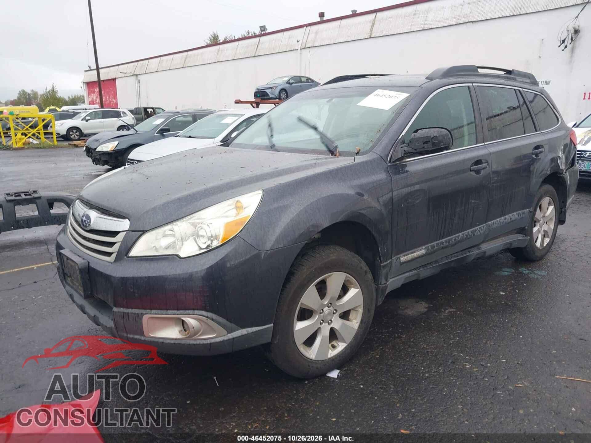 SUBARU OUTBACK 2010 - 4S4BRBGC2A3378164