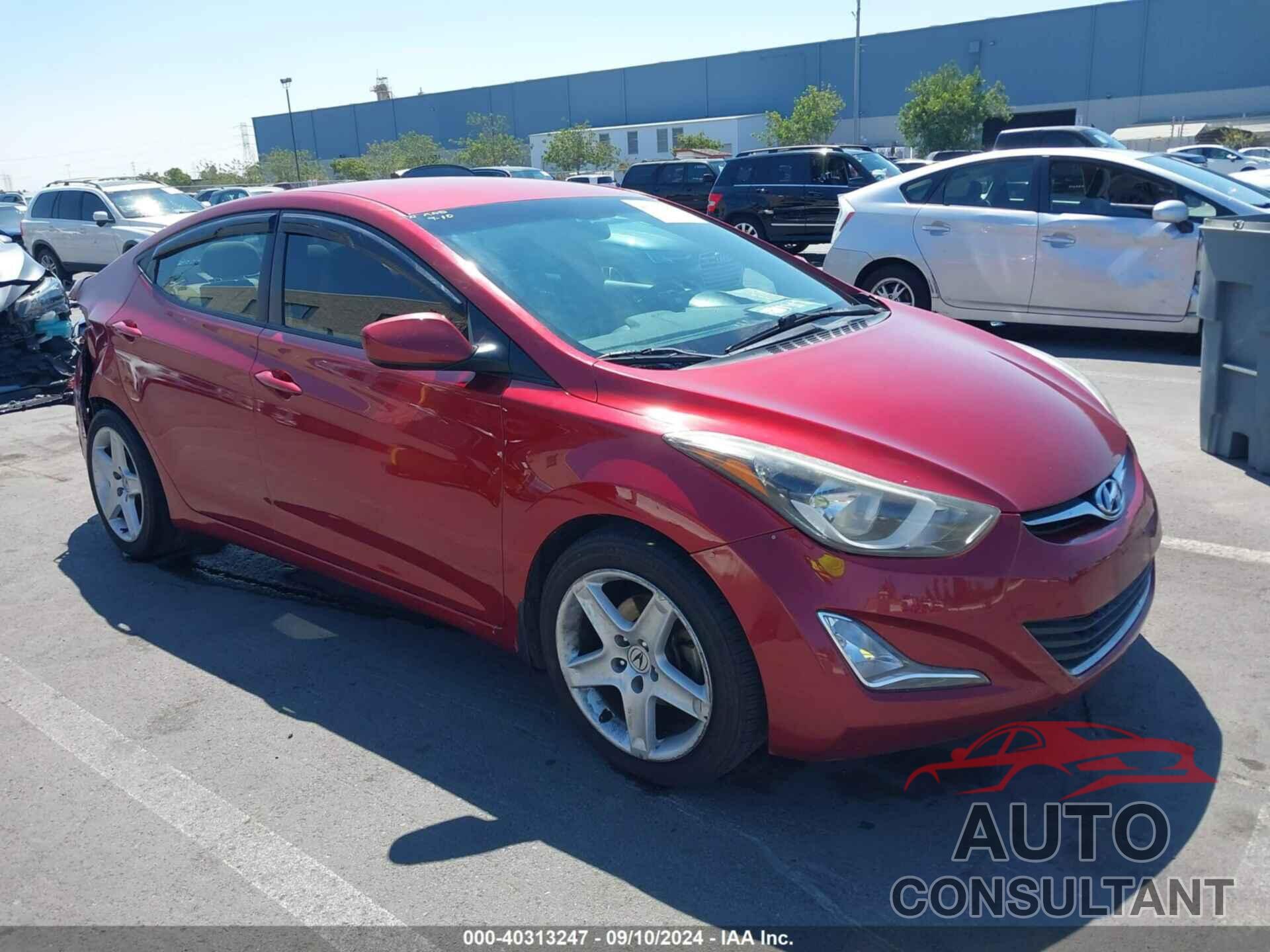 HYUNDAI ELANTRA 2016 - 5NPDH4AE3GH657495