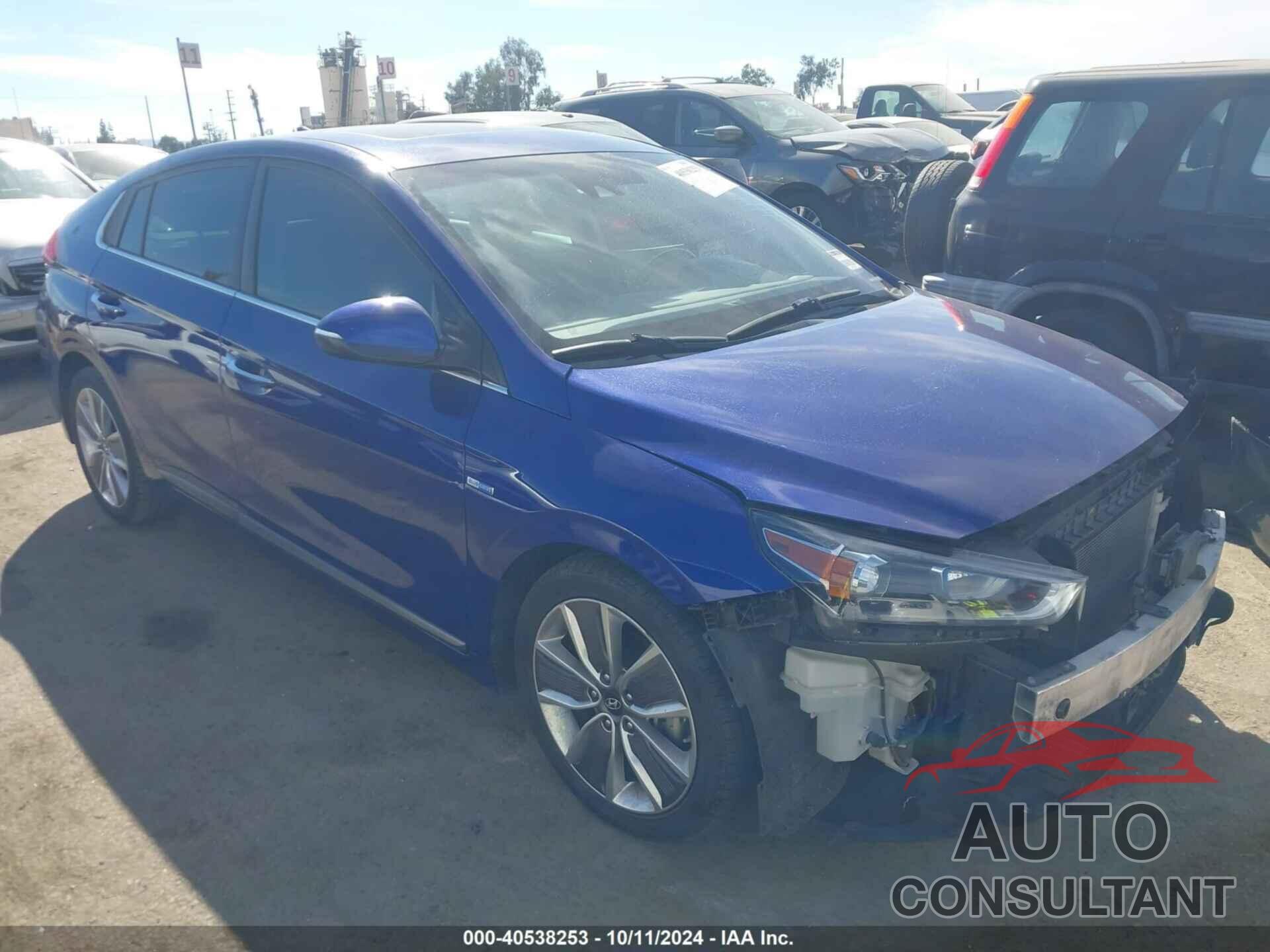 HYUNDAI IONIQ HYBRID 2019 - KMHC85LC4KU120352