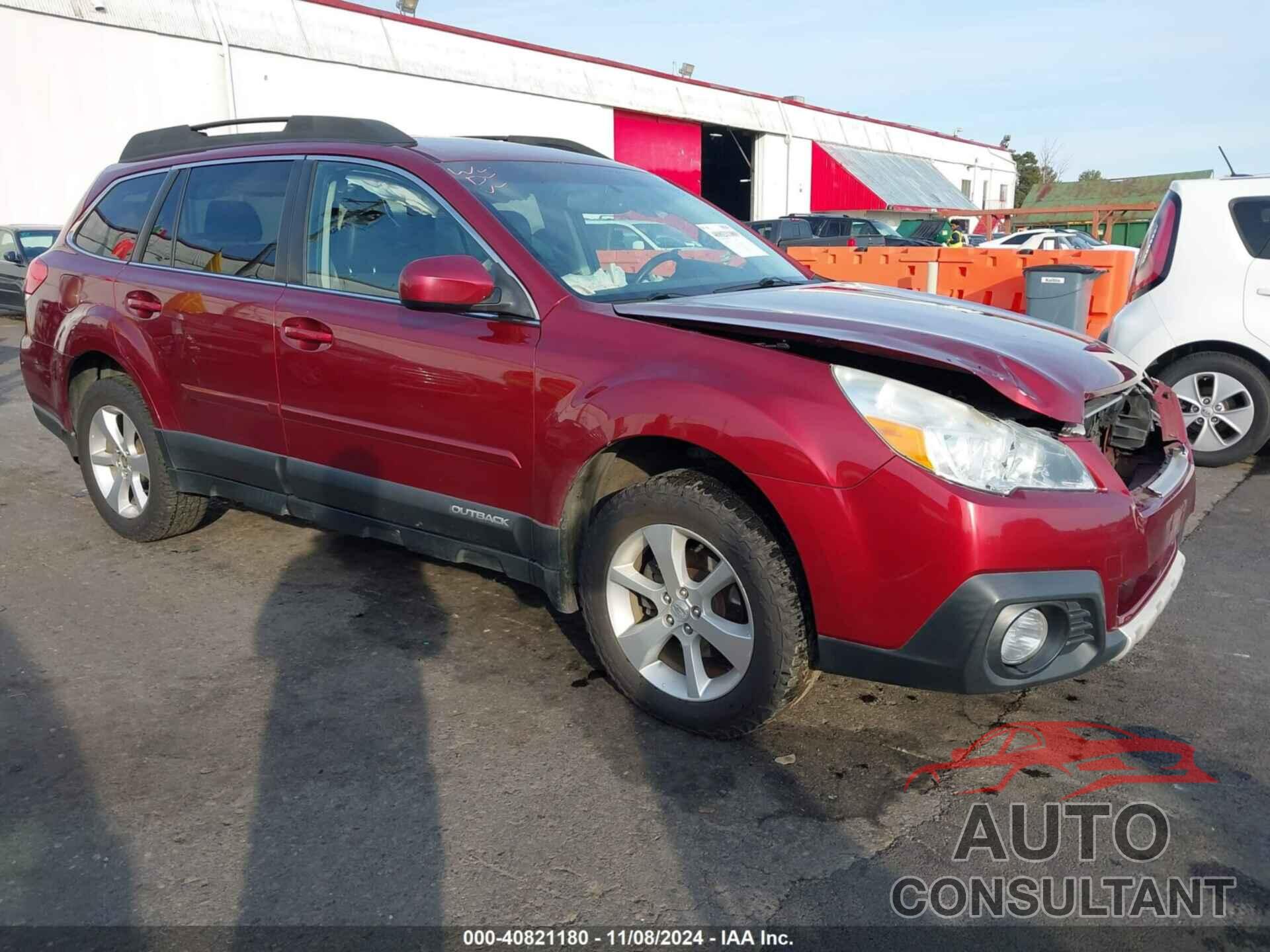 SUBARU OUTBACK 2013 - 4S4BRBLC1D3272234