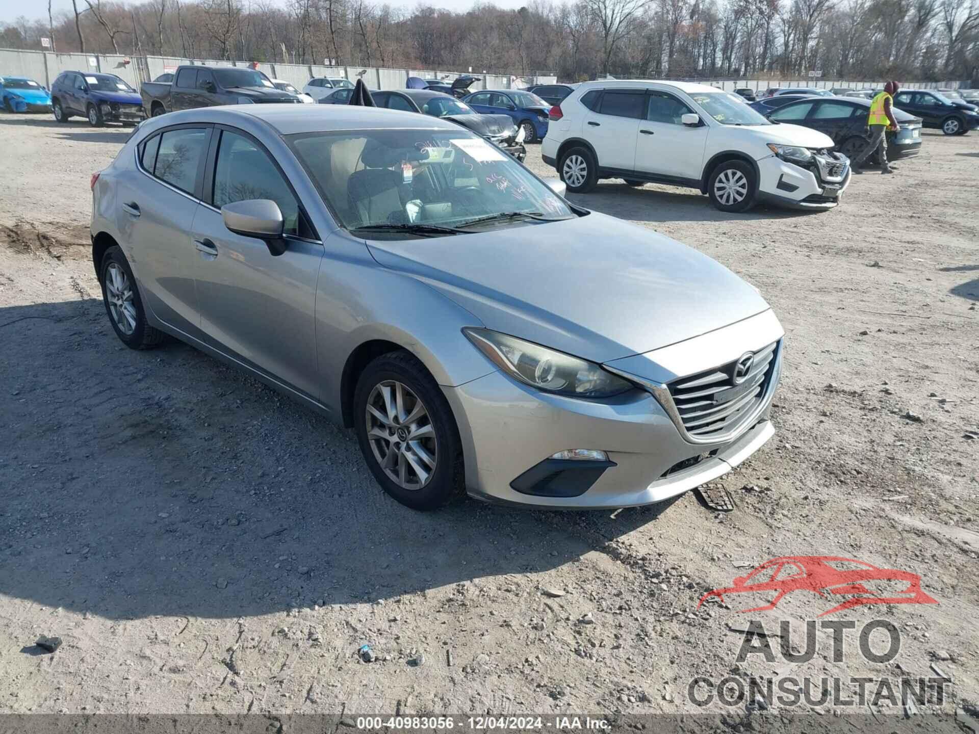MAZDA MAZDA3 2014 - JM1BM1L78E1185248