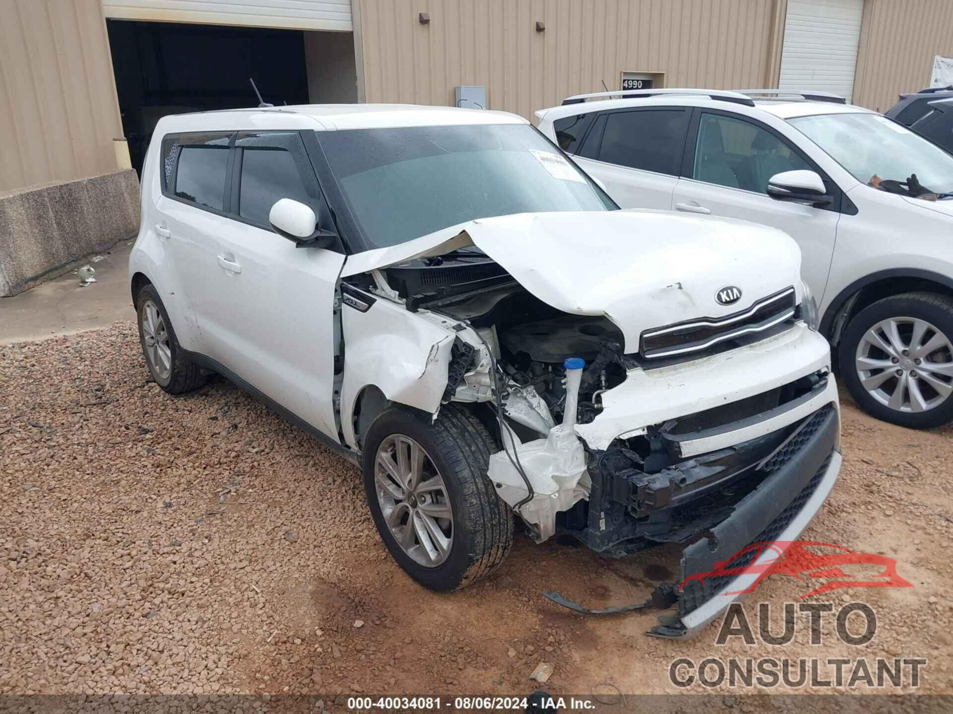 KIA SOUL 2019 - KNDJP3A56K7918325