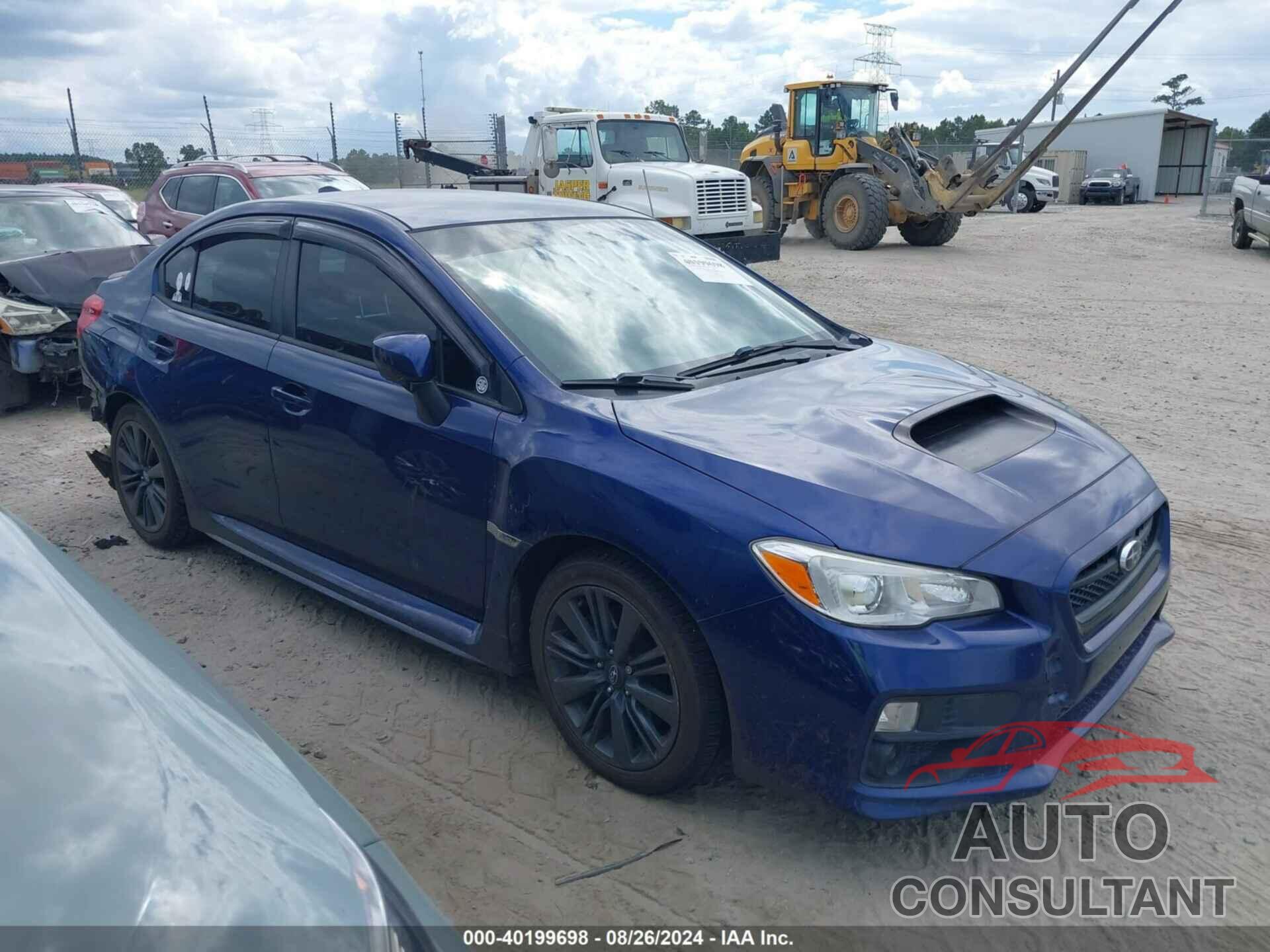 SUBARU WRX 2017 - JF1VA1B69H9814493