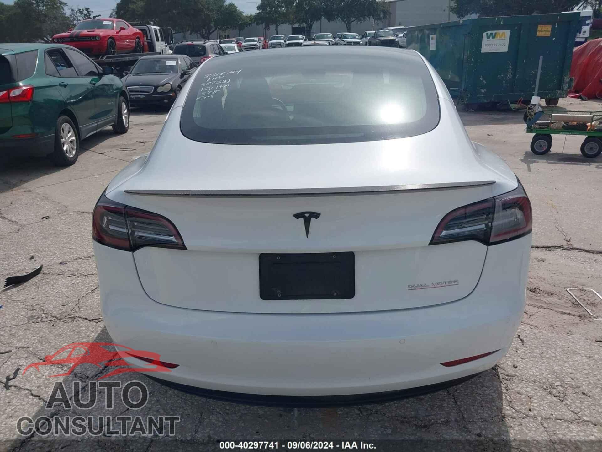 TESLA MODEL 3 2020 - 5YJ3E1EC0LF603205