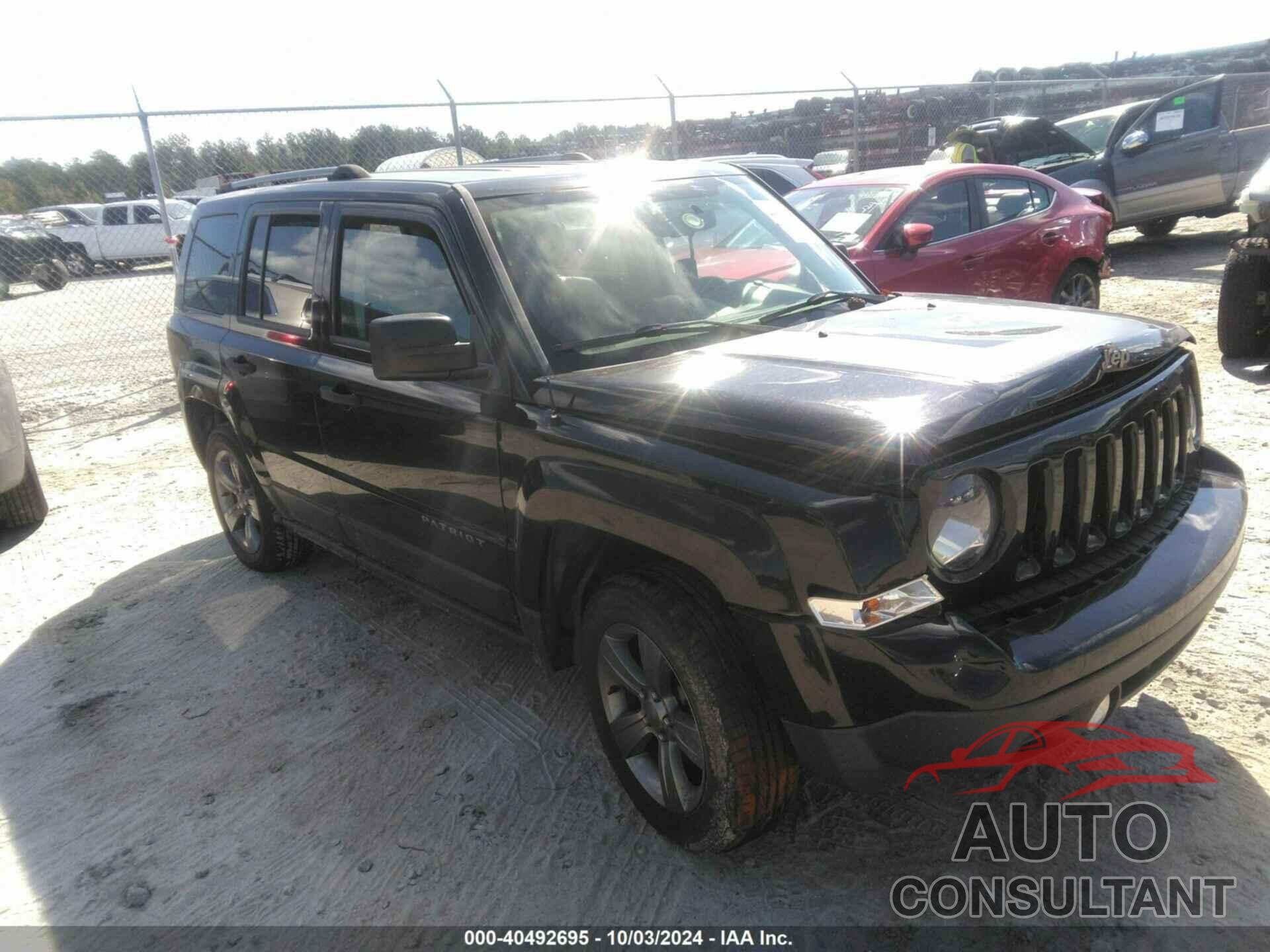 JEEP PATRIOT 2017 - 1C4NJPBA9HD131644