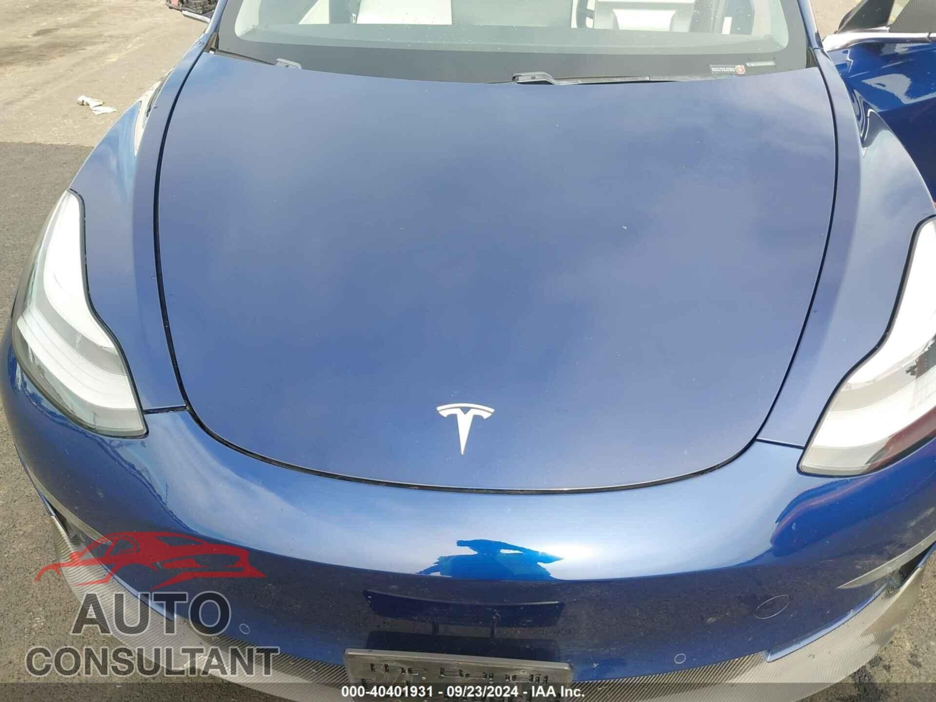 TESLA MODEL 3 2019 - 5YJ3E1EA0KF301992