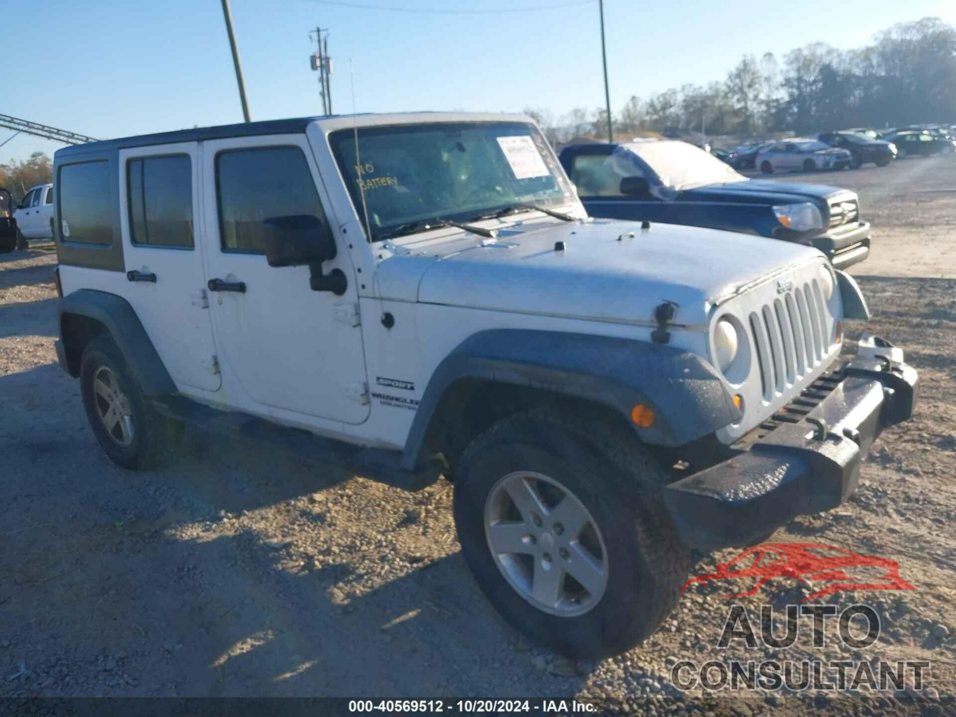 JEEP WRANGLER UNLIMITED 2011 - 1J4BA3H18BL629621