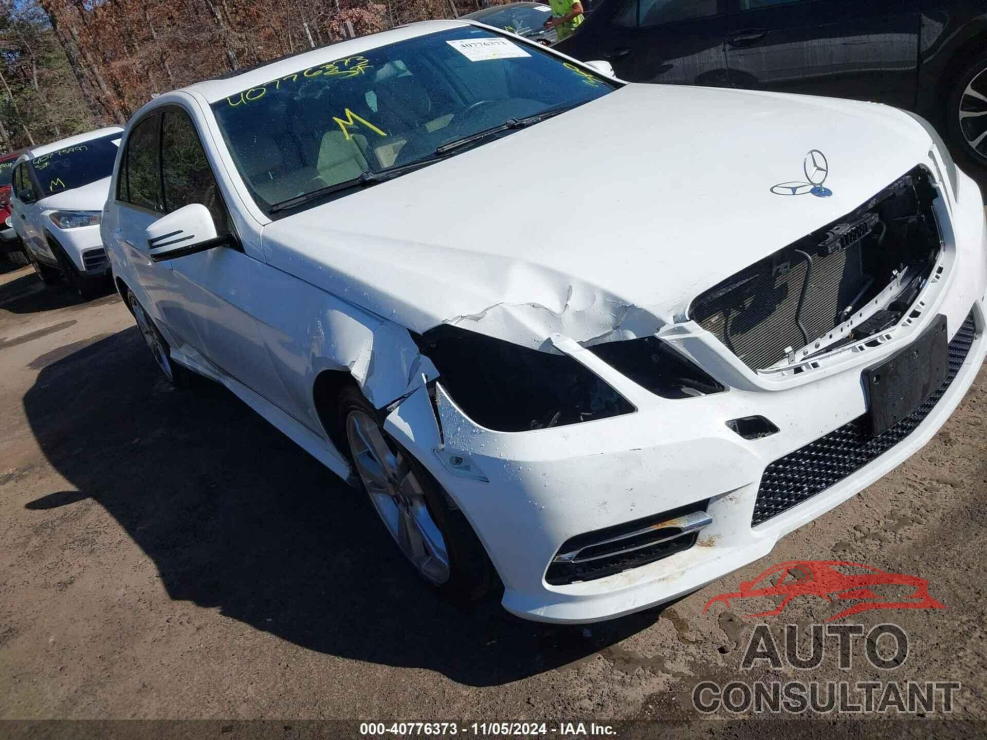 MERCEDES-BENZ E 350 2013 - WDDHF8JBXDA736188