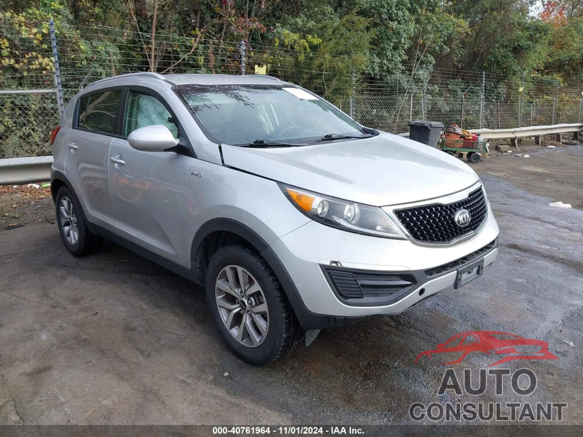 KIA SPORTAGE 2016 - KNDPBCAC6G7874065