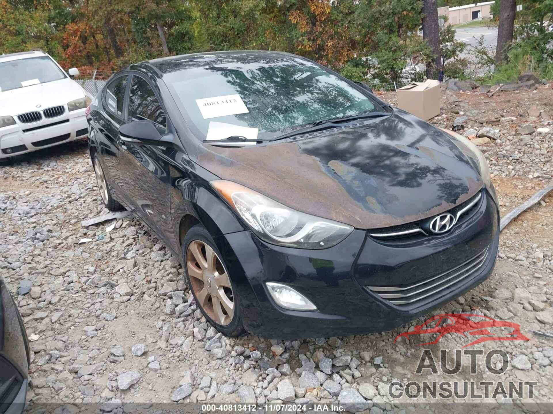 HYUNDAI ELANTRA 2012 - 5NPDH4AE0CH091869