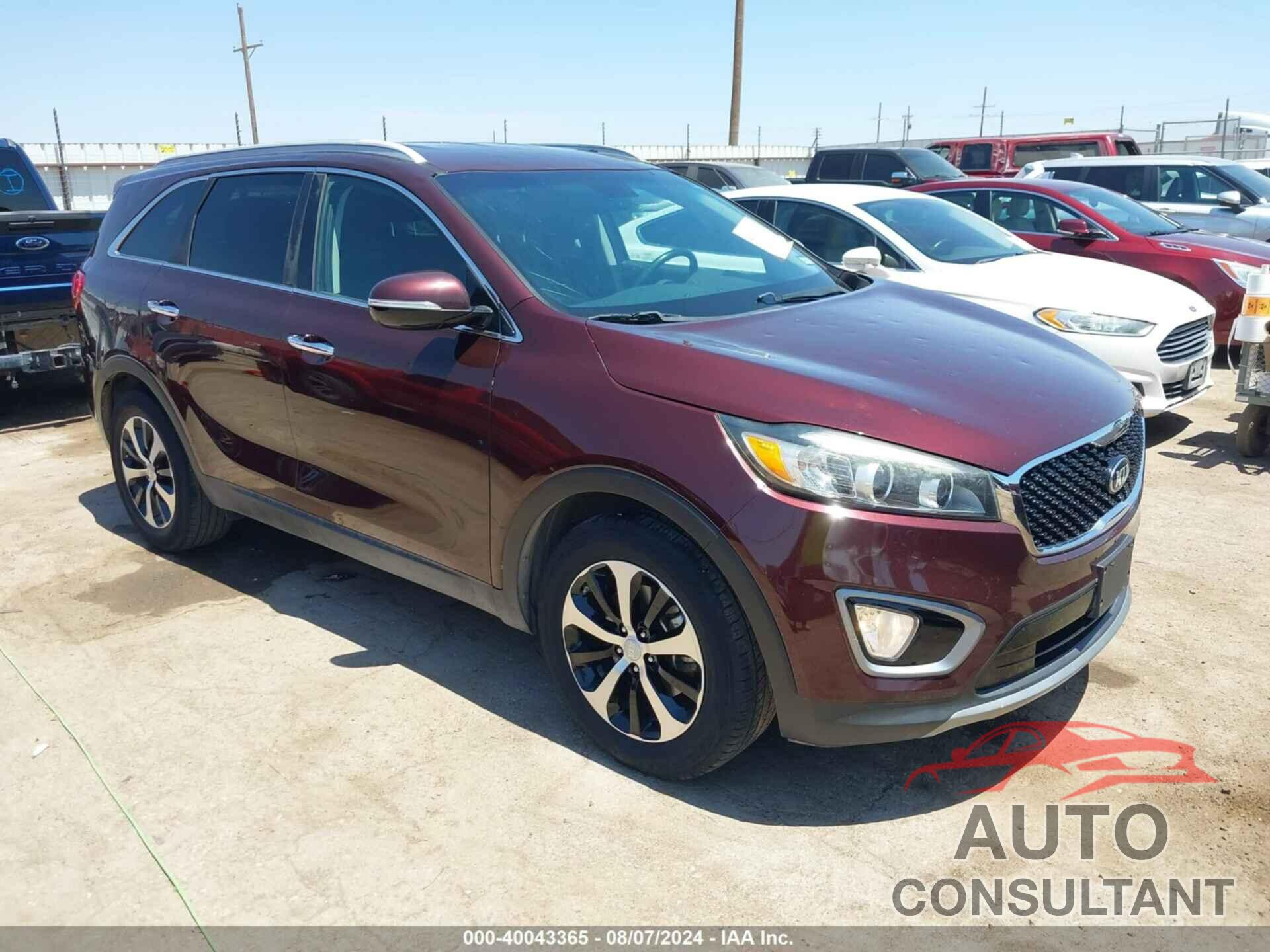 KIA SORENTO 2016 - 5XYPH4A13GG164501