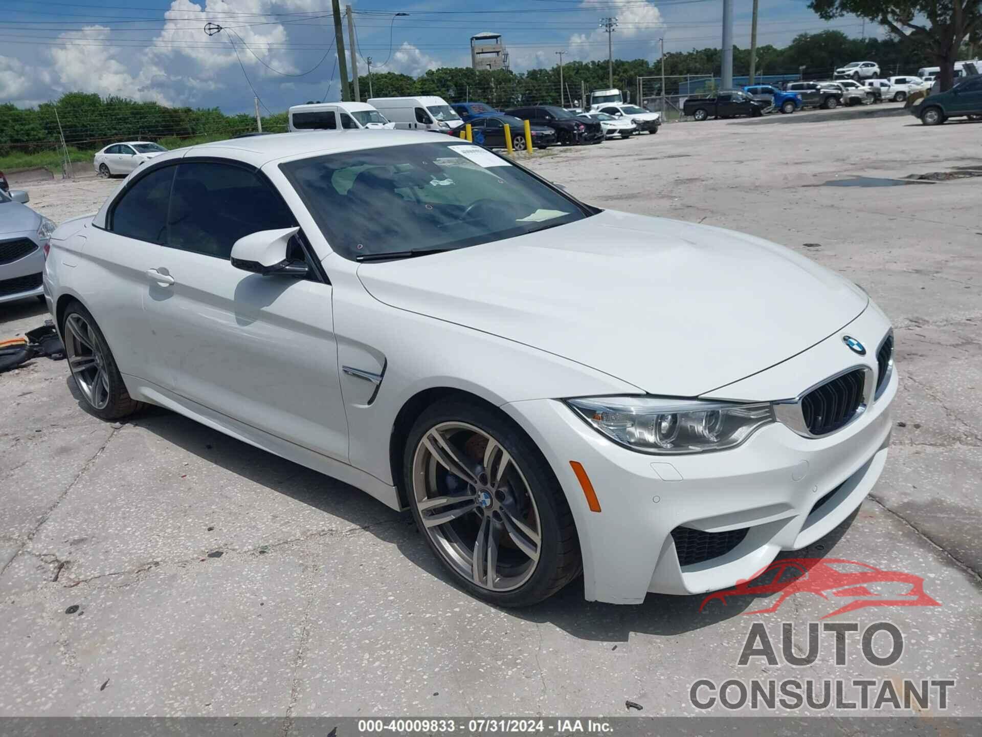 BMW M4 2016 - WBS3U9C50GP969157