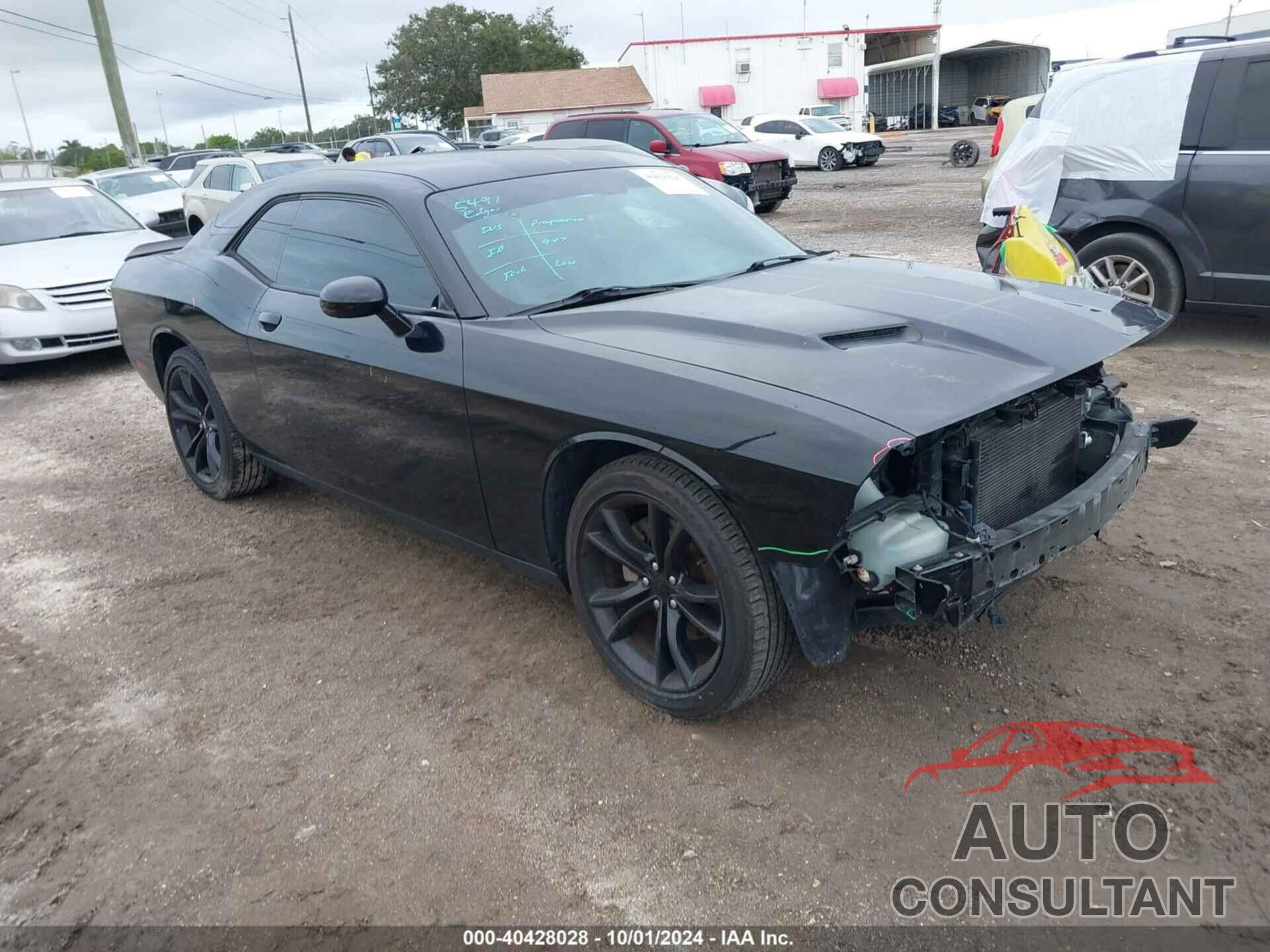 DODGE CHALLENGER 2016 - 2C3CDZAG2GH301011