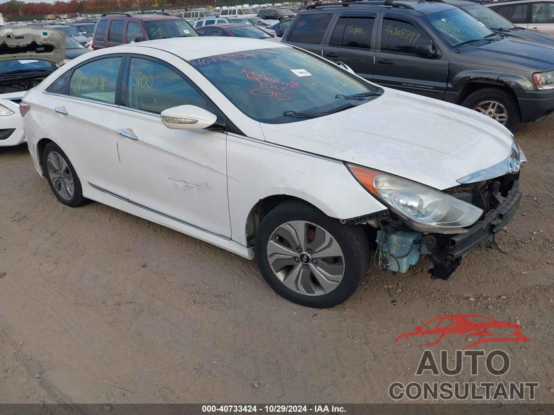 HYUNDAI SONATA HYBRID 2012 - KMHEC4A47CA033044