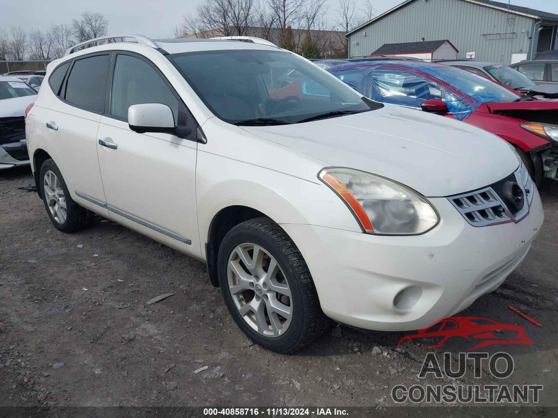 NISSAN ROGUE 2013 - JN8AS5MV8DW109167