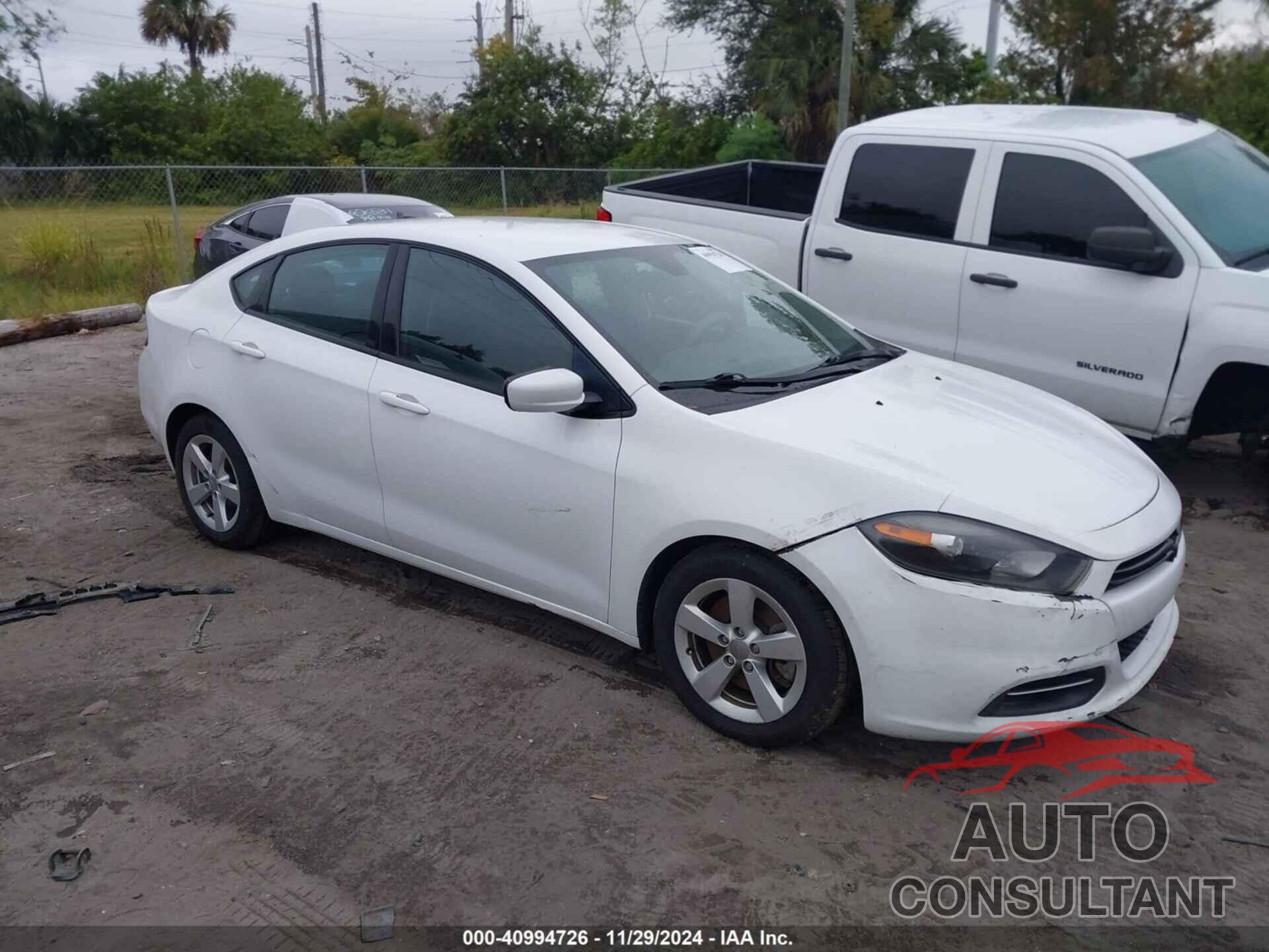 DODGE DART 2016 - 1C3CDFBB1GD591501
