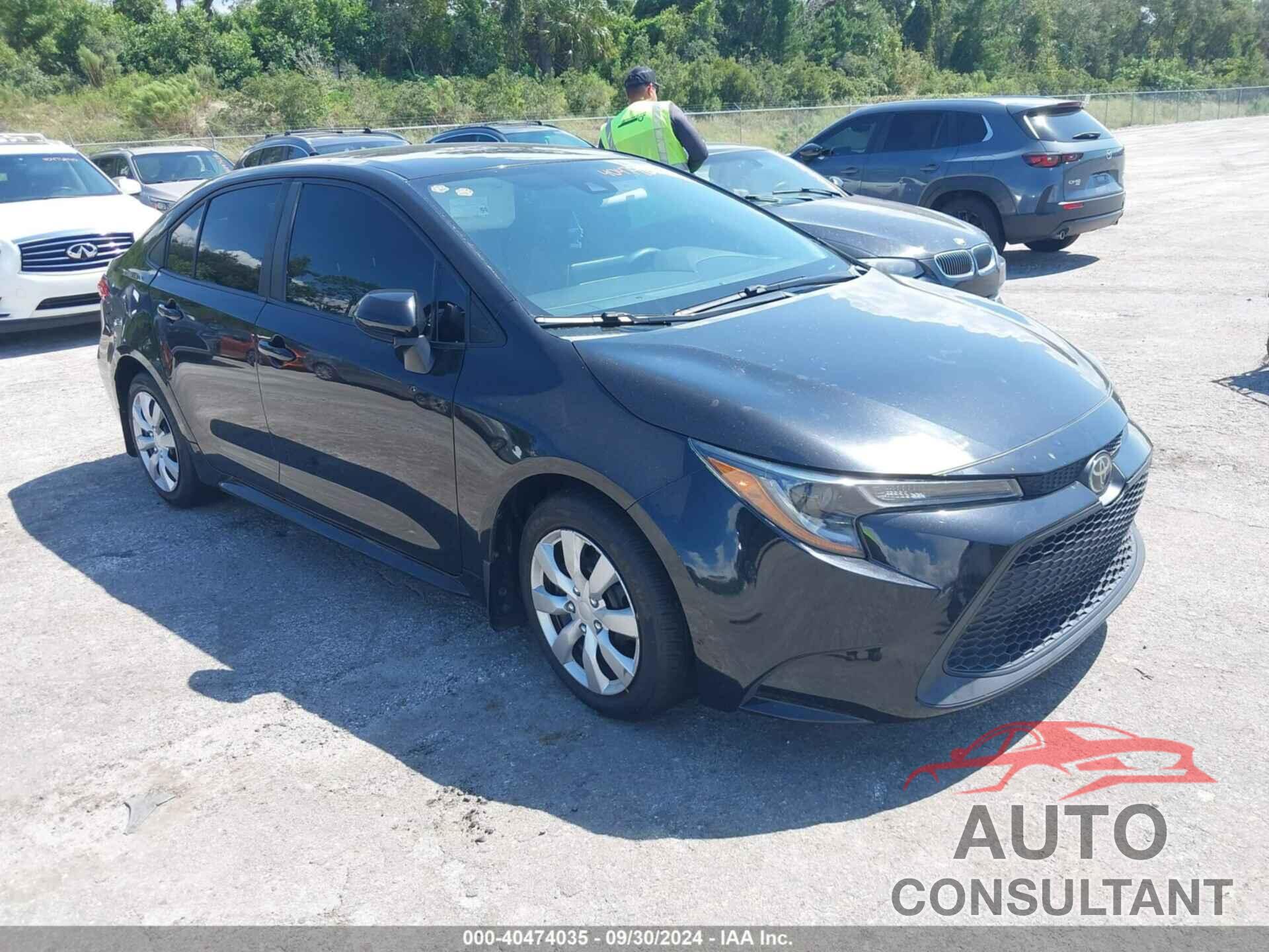 TOYOTA COROLLA 2021 - 5YFEPMAE6MP242256
