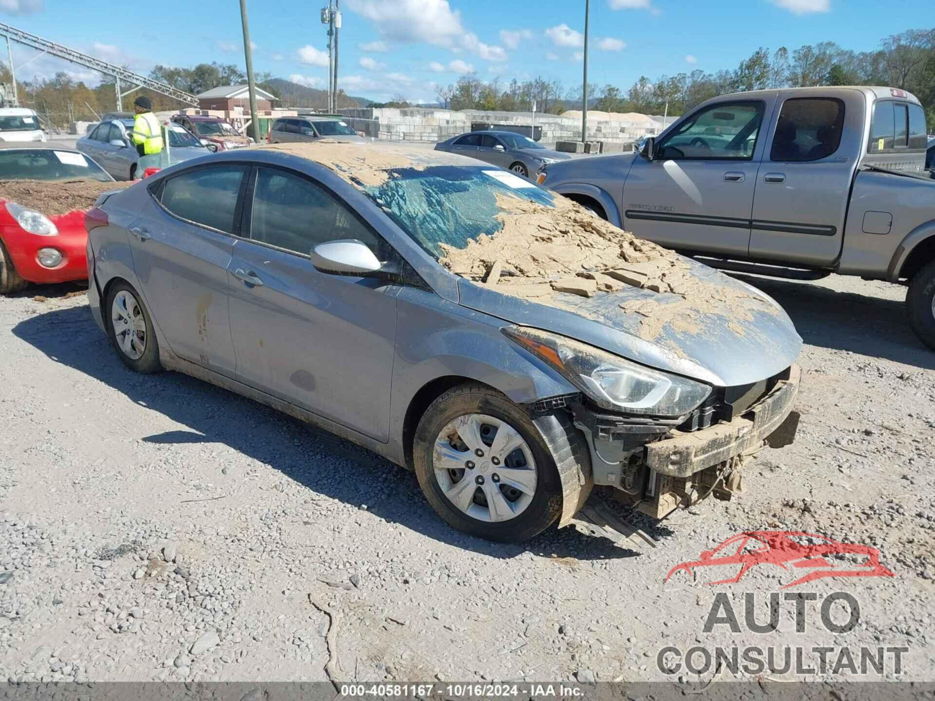 HYUNDAI ELANTRA 2016 - 5NPDH4AE7GH690774