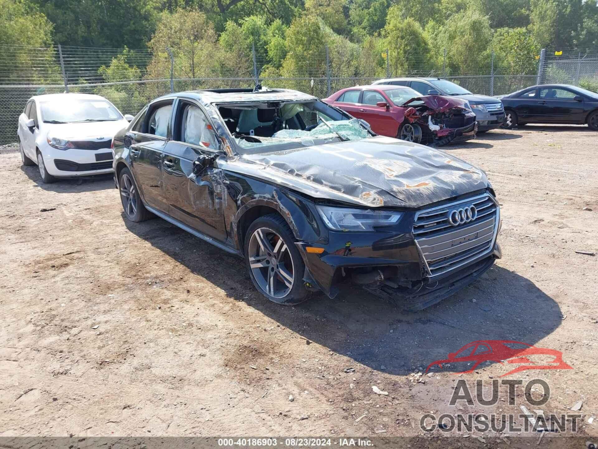 AUDI A4 2018 - WAUENAF49JN018652