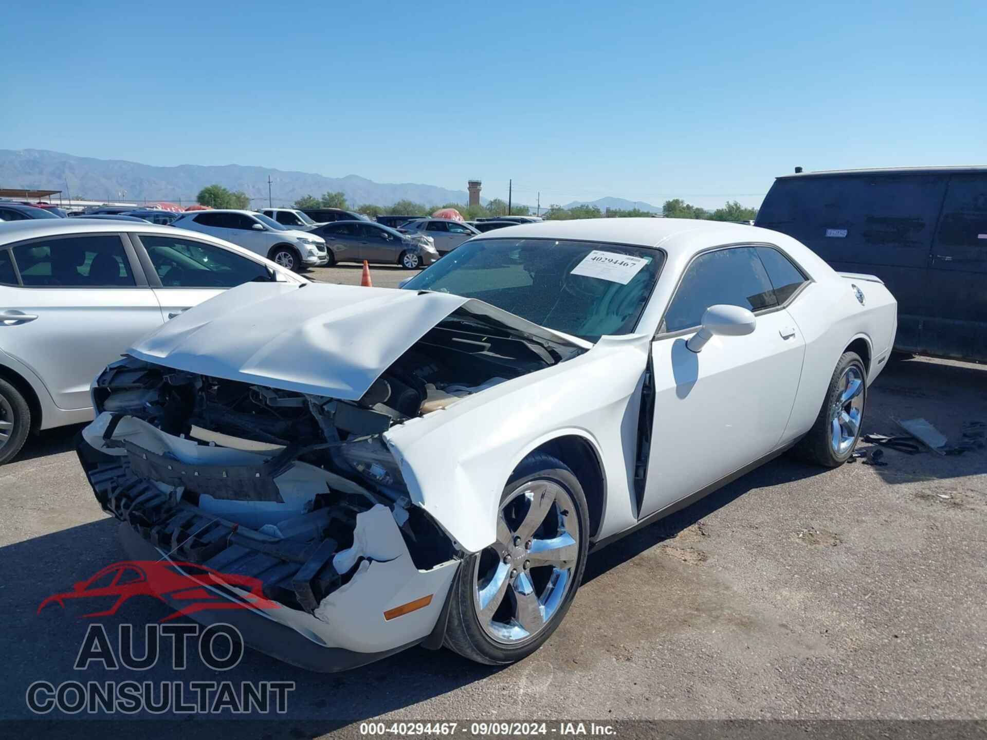 DODGE CHALLENGER 2012 - 2C3CDYBT8CH148103