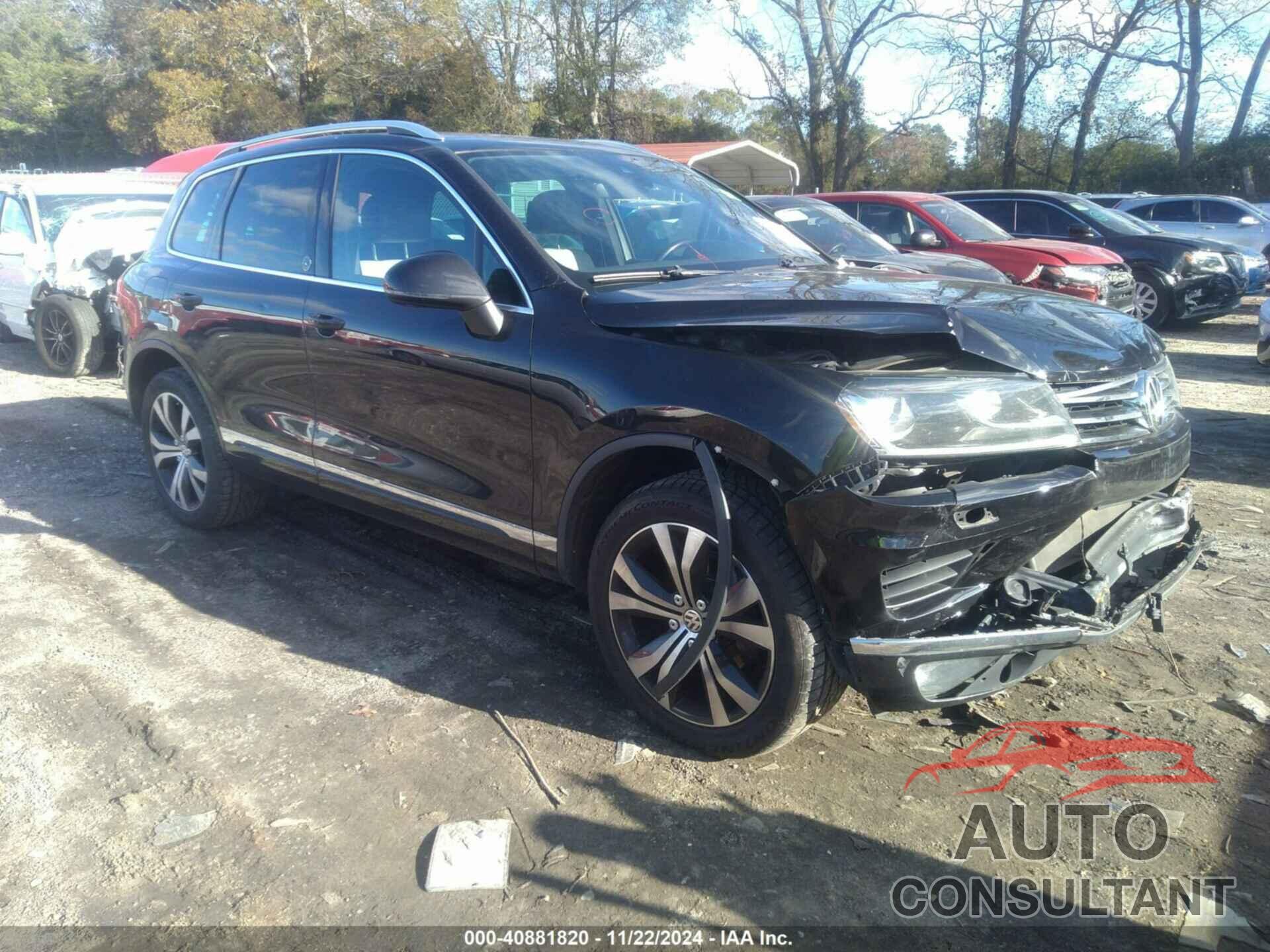 VOLKSWAGEN TOUAREG 2017 - WVGRF7BP5HD001895