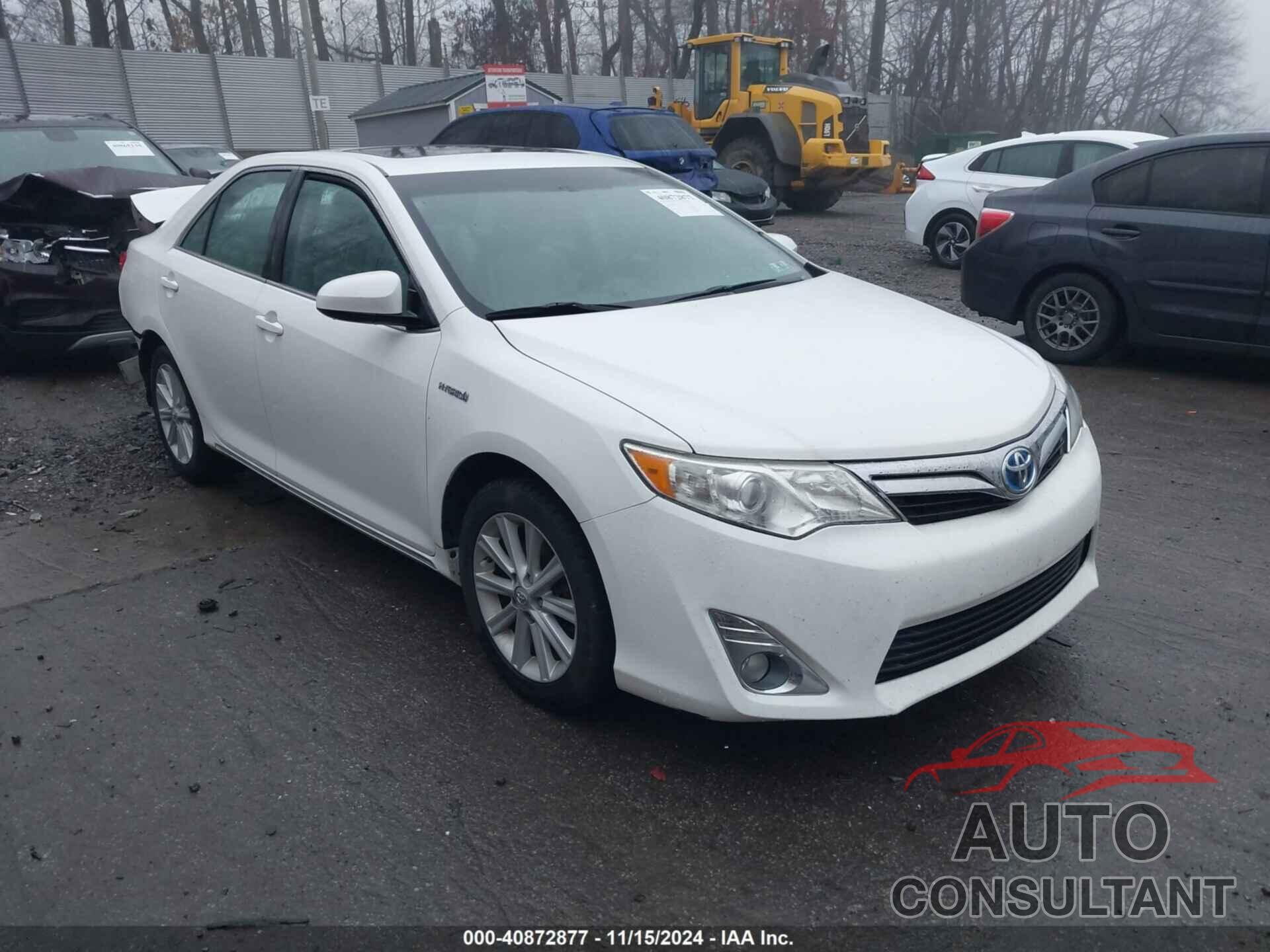 TOYOTA CAMRY HYBRID 2012 - 4T1BD1FK4CU061484