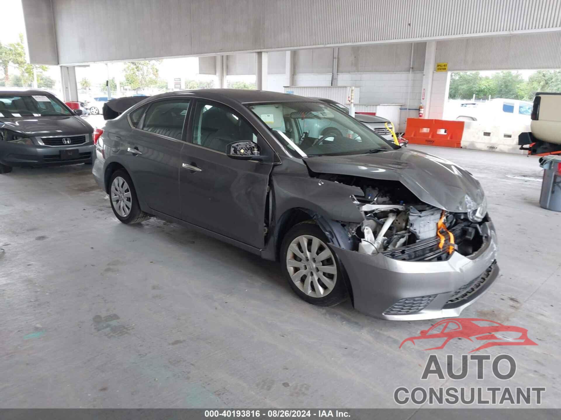 NISSAN SENTRA 2017 - 3N1AB7AP0HY255111