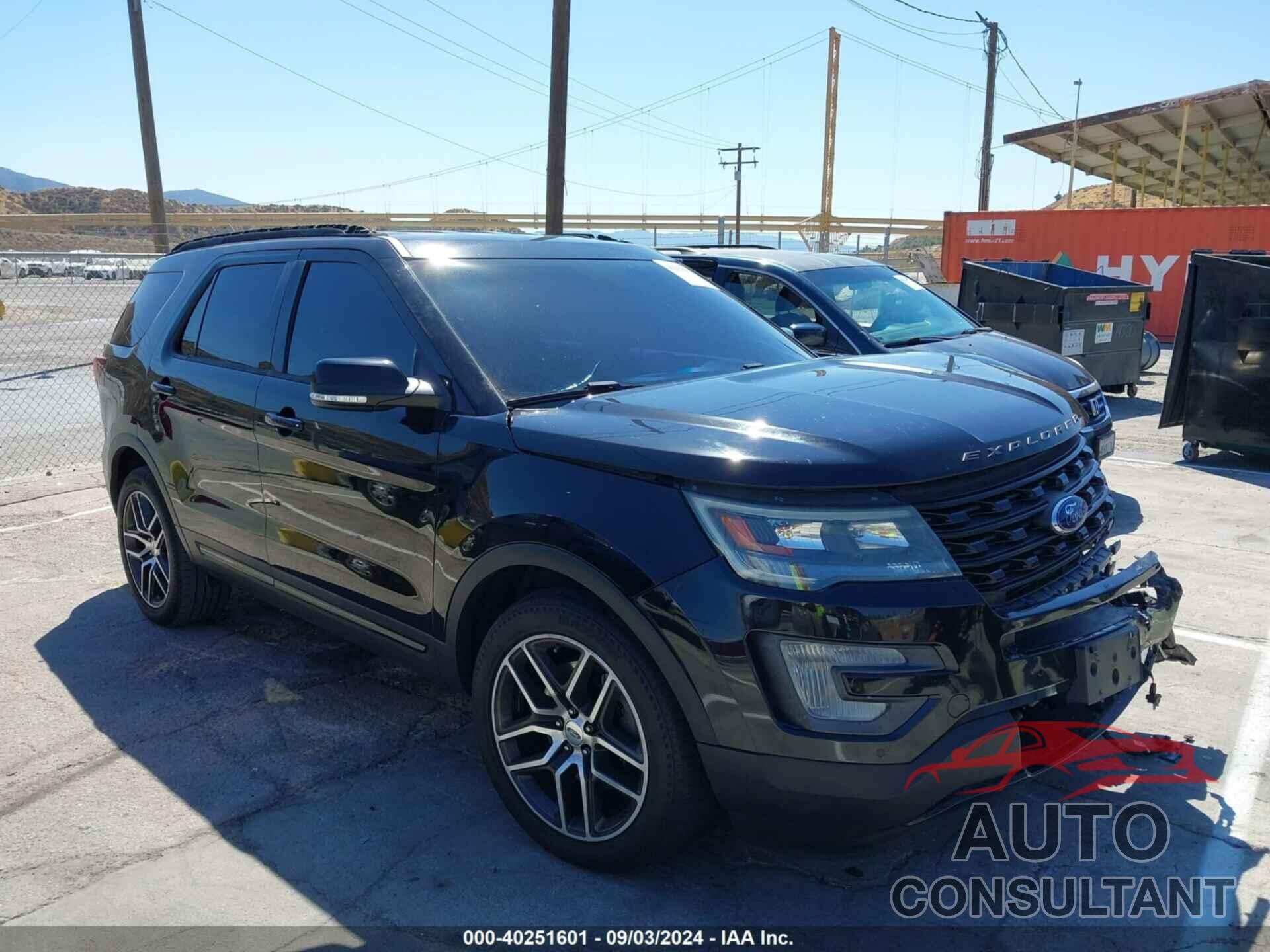 FORD EXPLORER 2016 - 1FM5K8GTXGGC12738