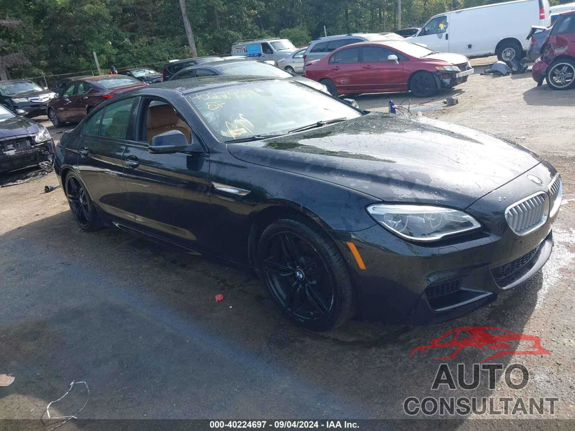 BMW 650I GRAN COUPE 2016 - WBA6D6C59GG387882