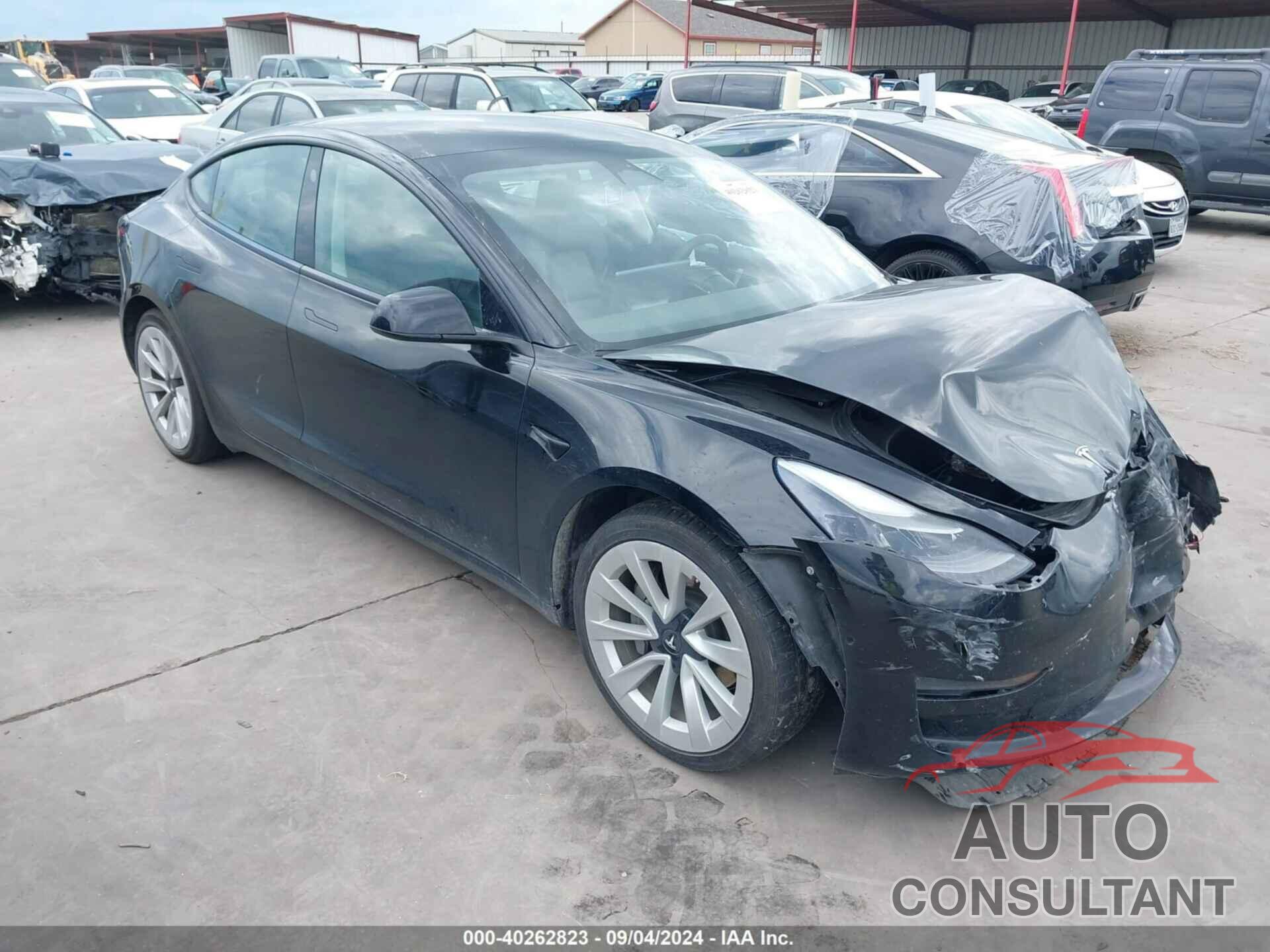 TESLA MODEL 3 2022 - 5YJ3E1EB8NF187916