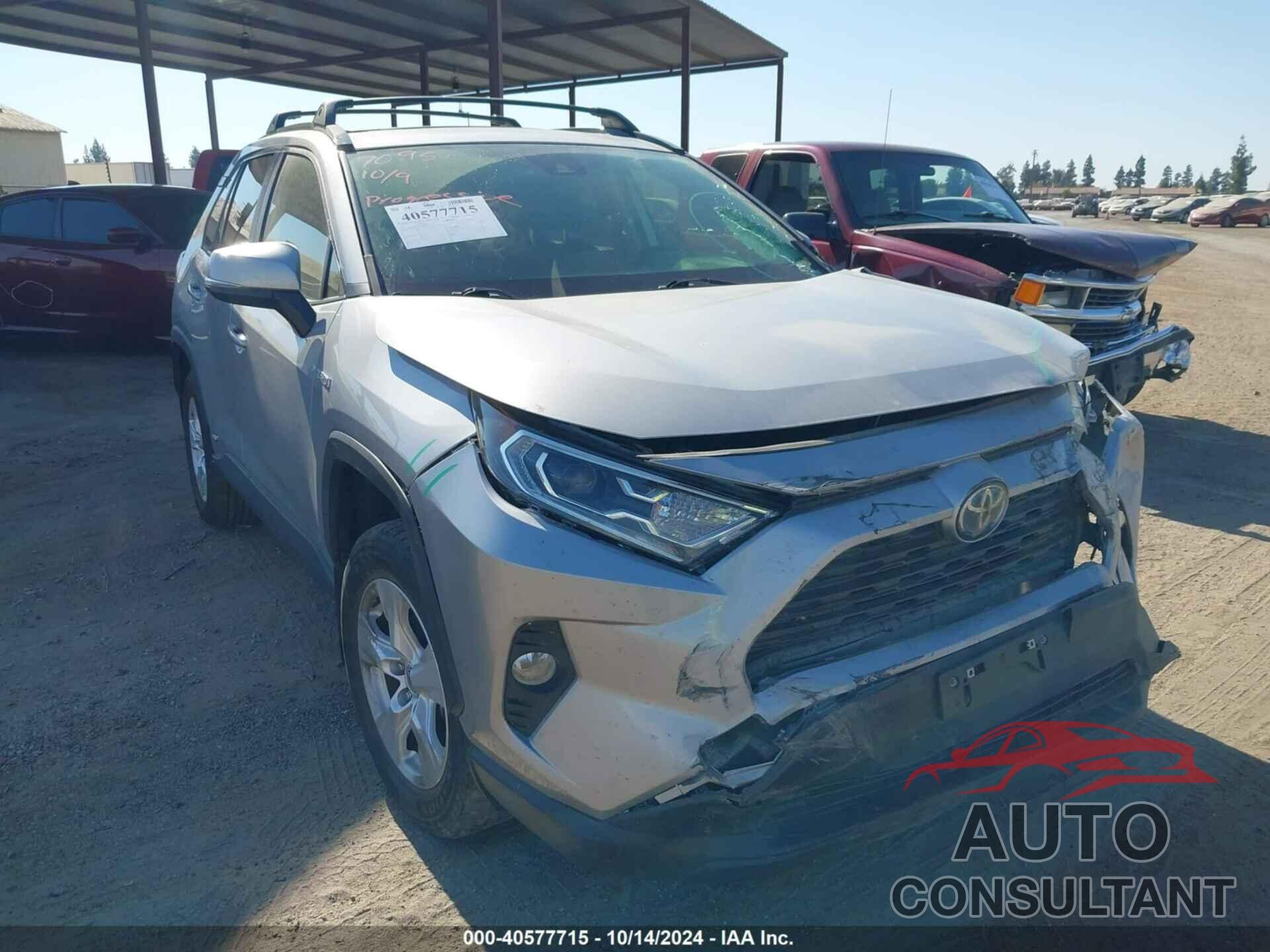 TOYOTA RAV4 2021 - JTMR6RFV2MD009696