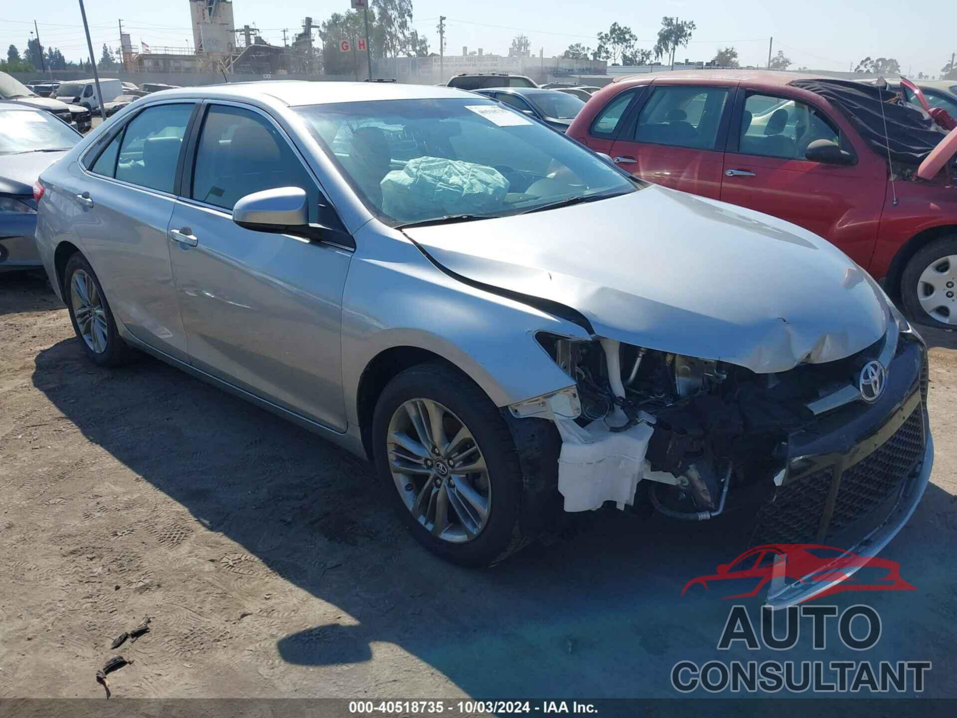 TOYOTA CAMRY 2017 - 4T1BF1FK7HU318395