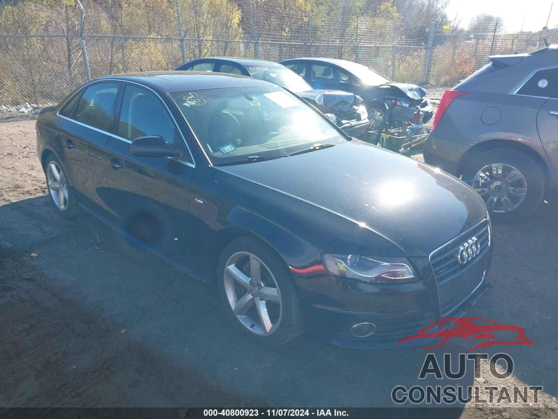 AUDI A4 2012 - WAUFFAFL4CA103403