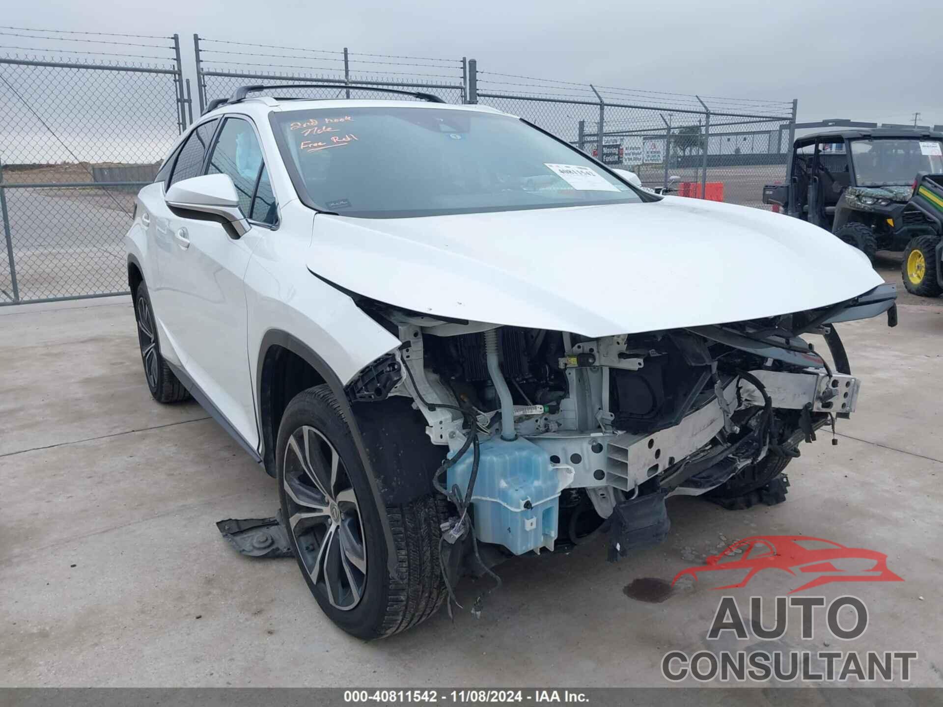 LEXUS RX 350 2016 - 2T2ZZMCA9GC029274