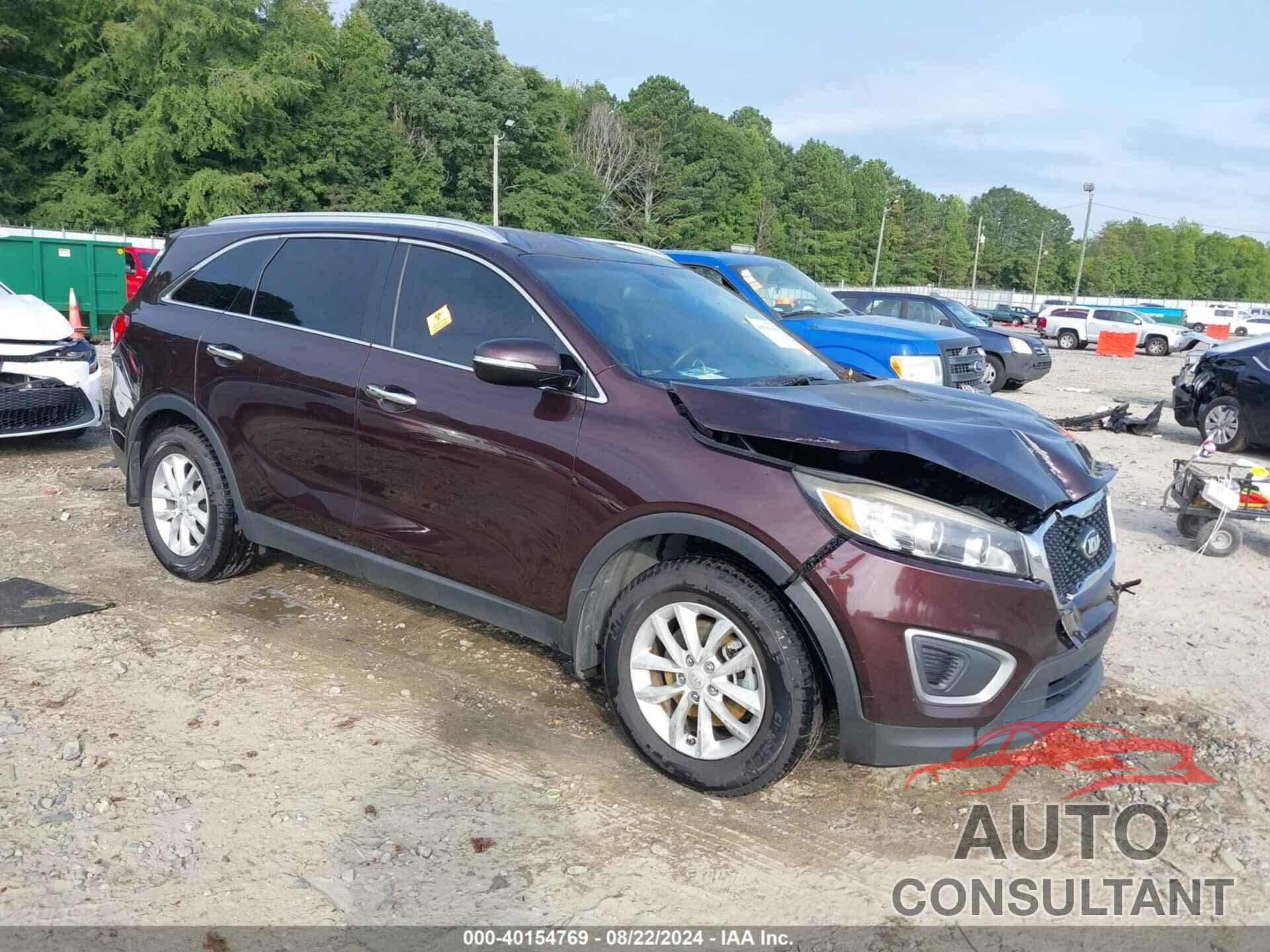 KIA SORENTO 2016 - 5XYPG4A33GG041267