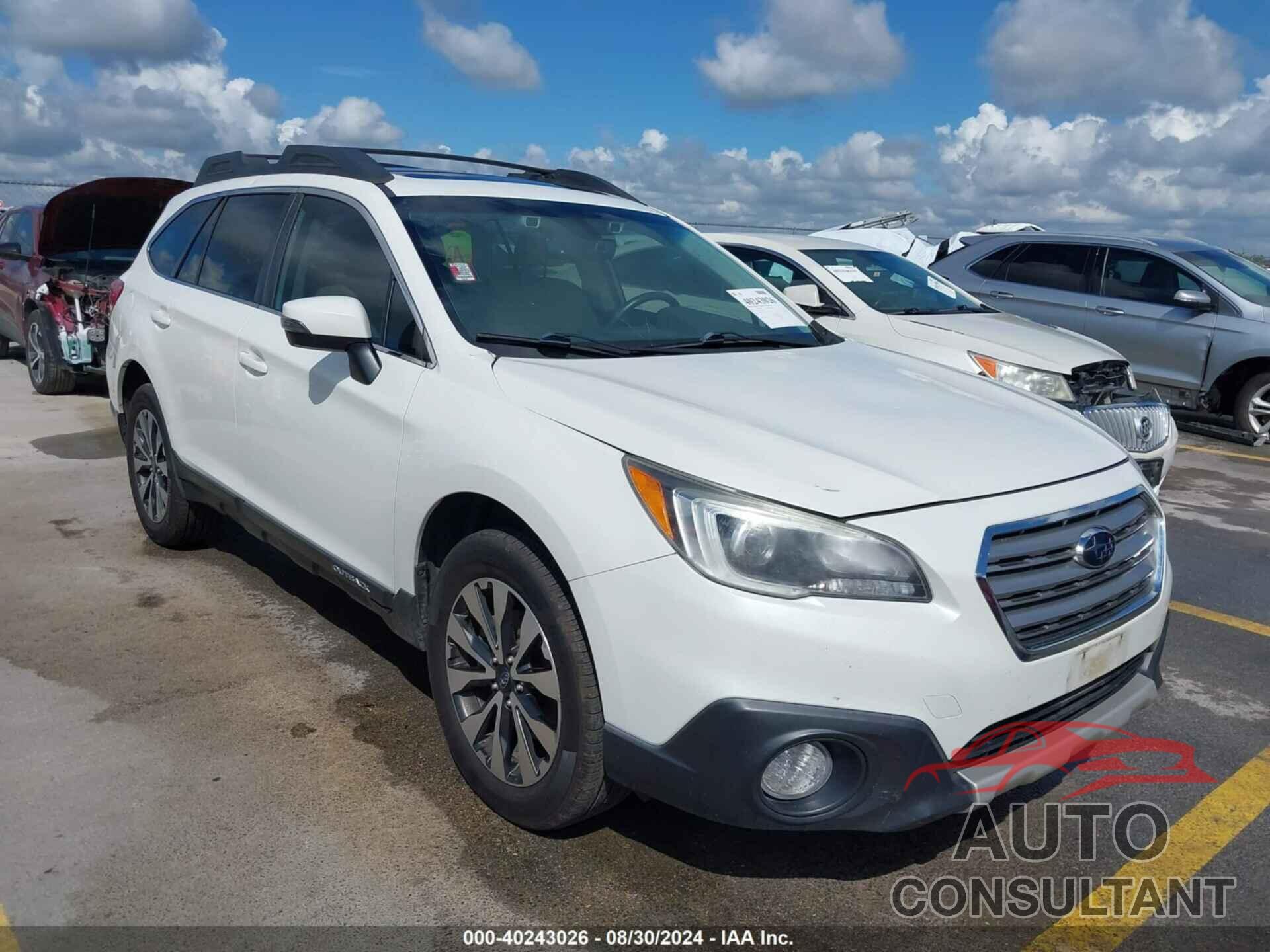 SUBARU OUTBACK 2017 - 4S4BSANC4H3366836