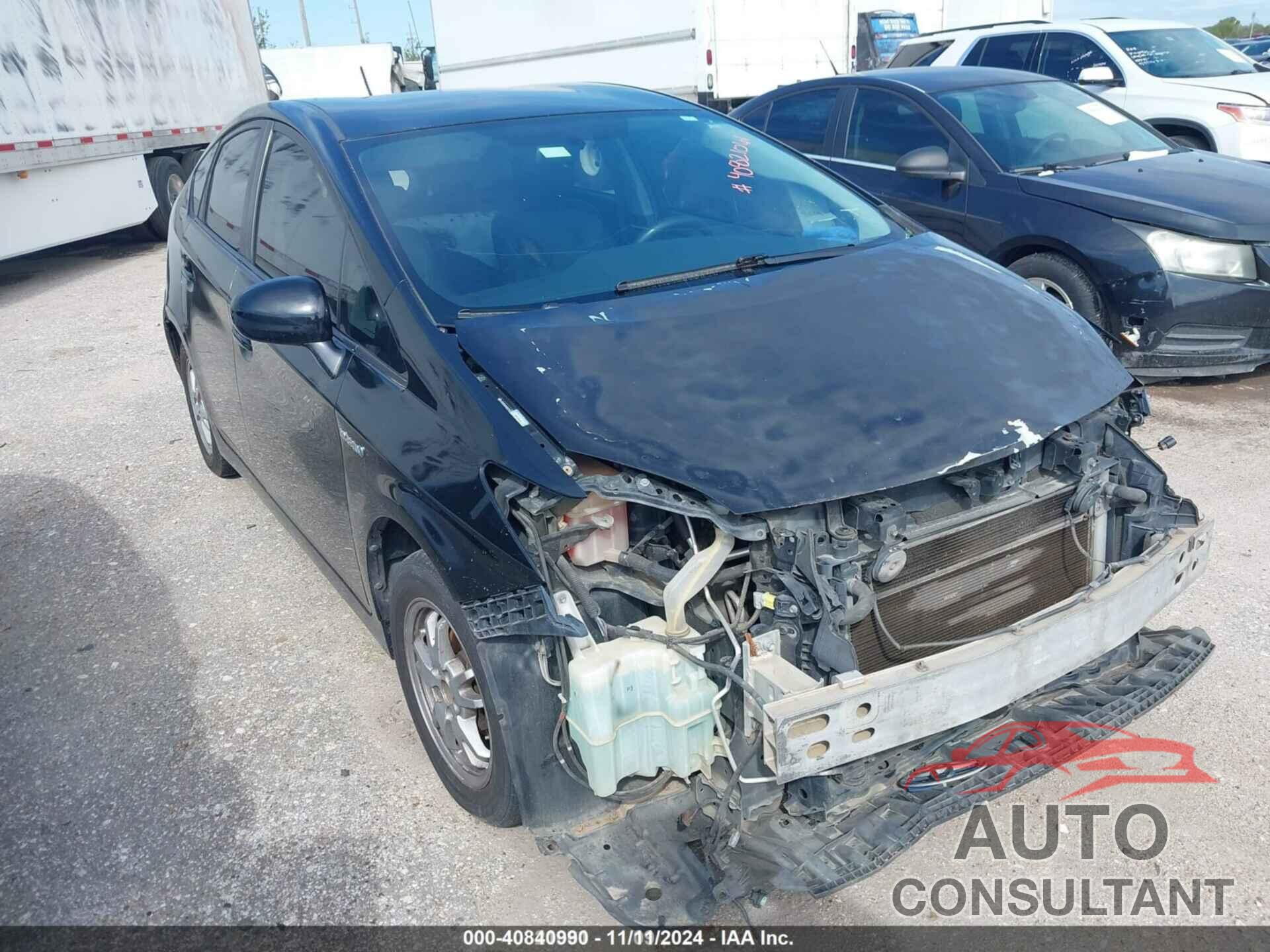 TOYOTA PRIUS 2010 - JTDKN3DUXA0053153