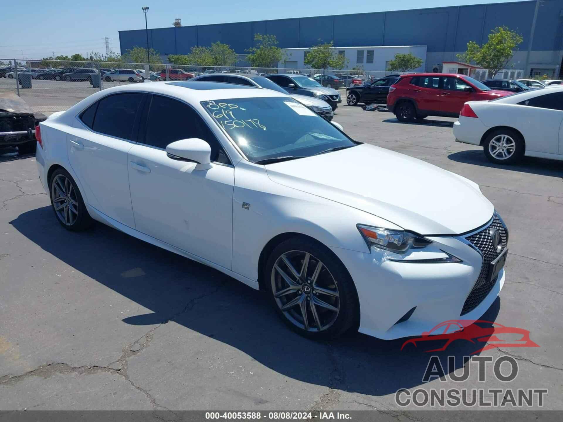 LEXUS IS 350 2016 - JTHBE1D22G5027062